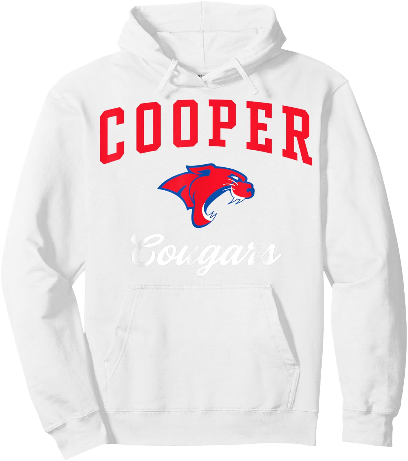 Cooper High School Cougars C3 Hoodie - Hoodie | White