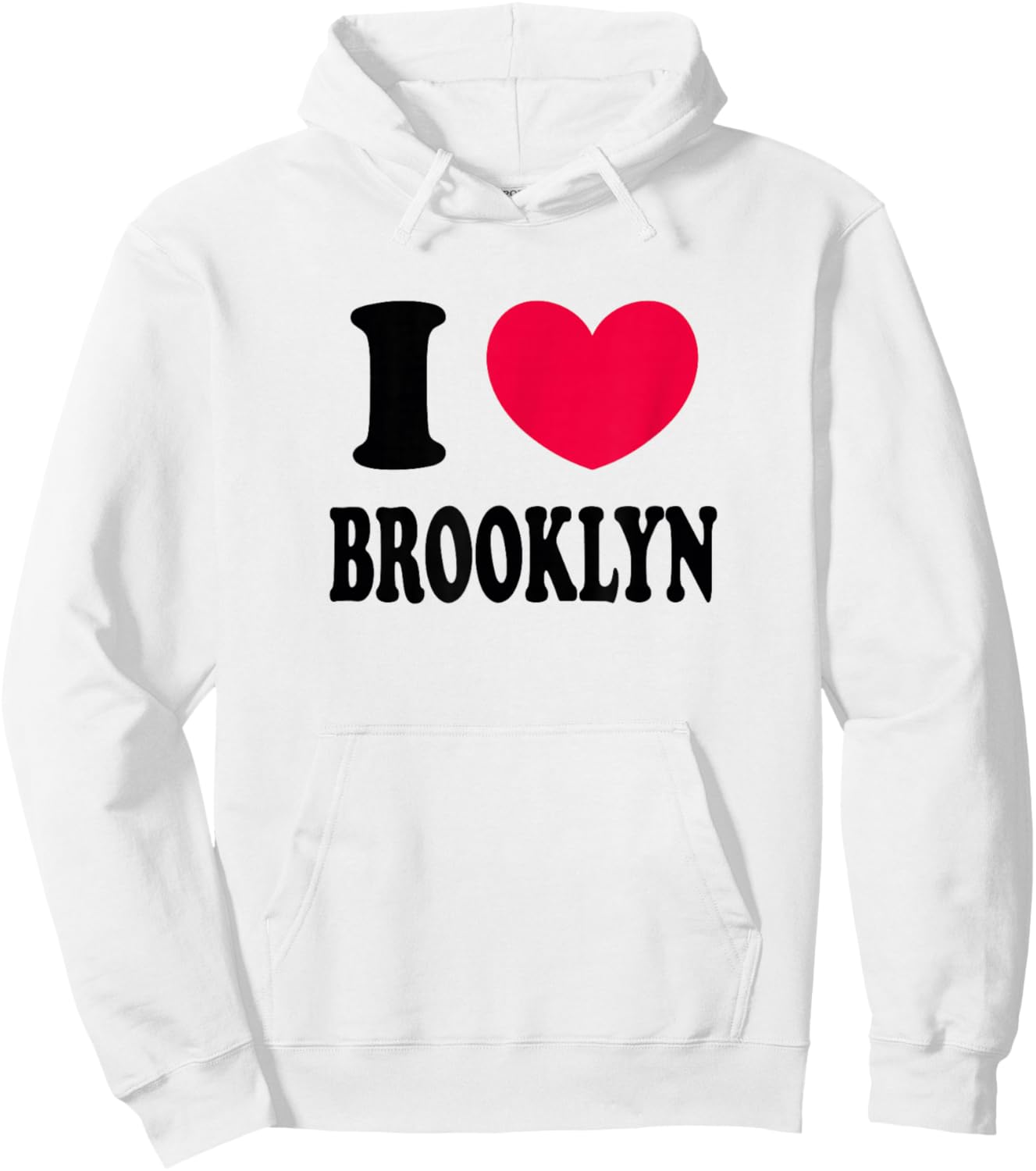 I Love Brooklyn Hoodie - Hoodie | White