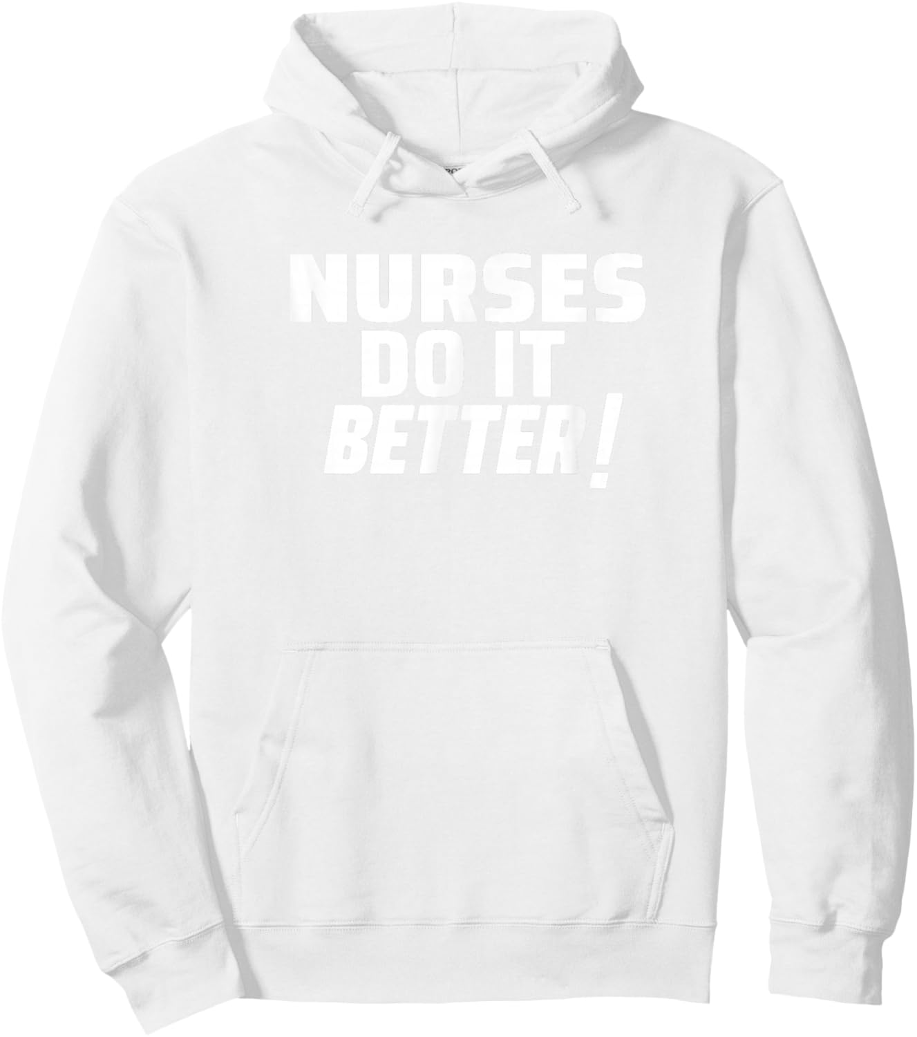 NURSES DO IT BETTER as worn by lead singer Robert Plant Hoodie - Hoodie | White