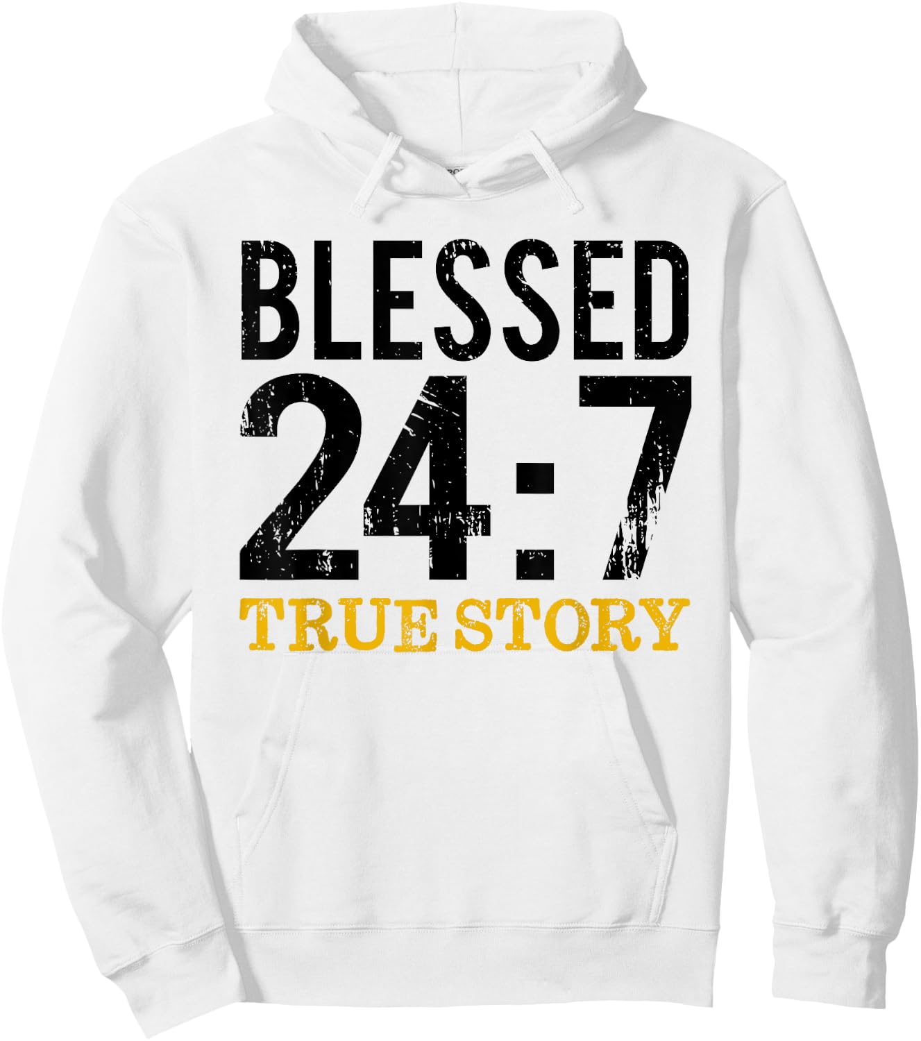 Faith Based Shirt Inspirational tops with saying Plus 2x 3x Hoodie - Hoodie | White