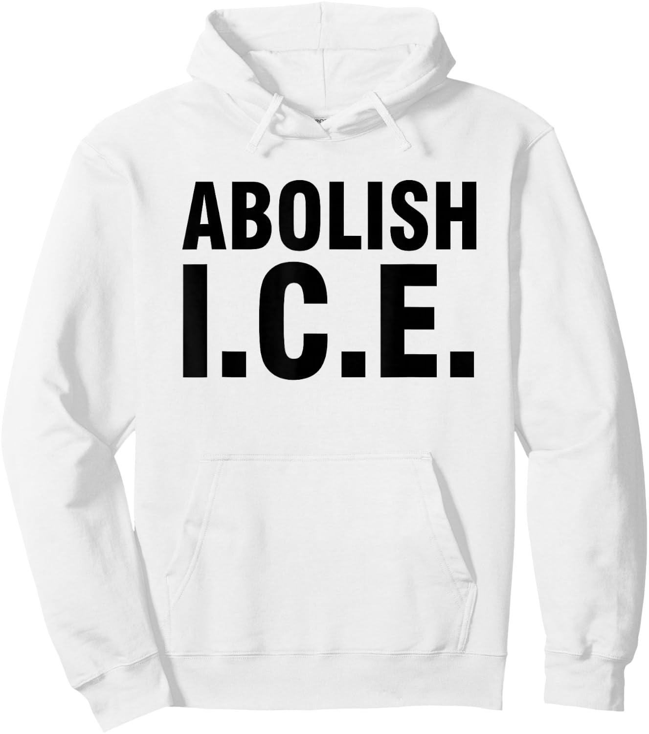 Abolish ICE Hoodie - Hoodie | White