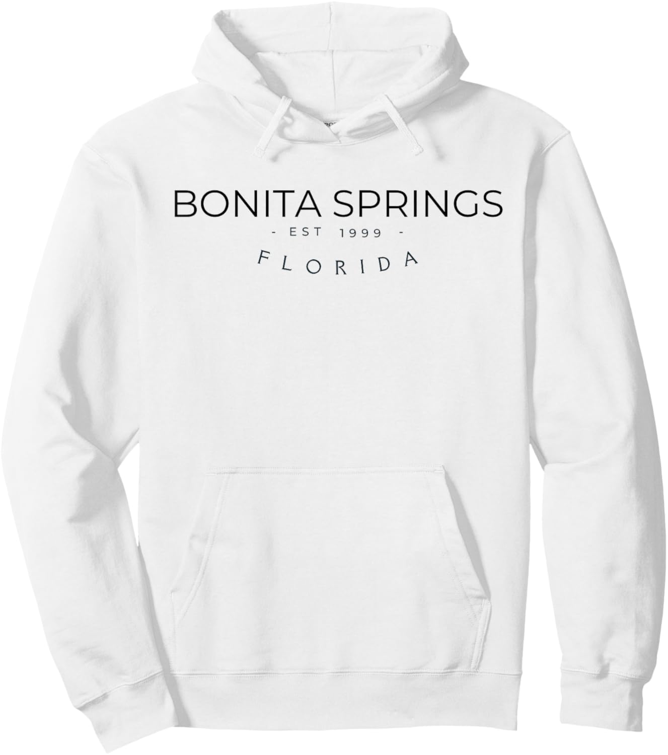 Vintage Bonita Springs Florida EST 1999 , FL State Hoodie - Hoodie | White