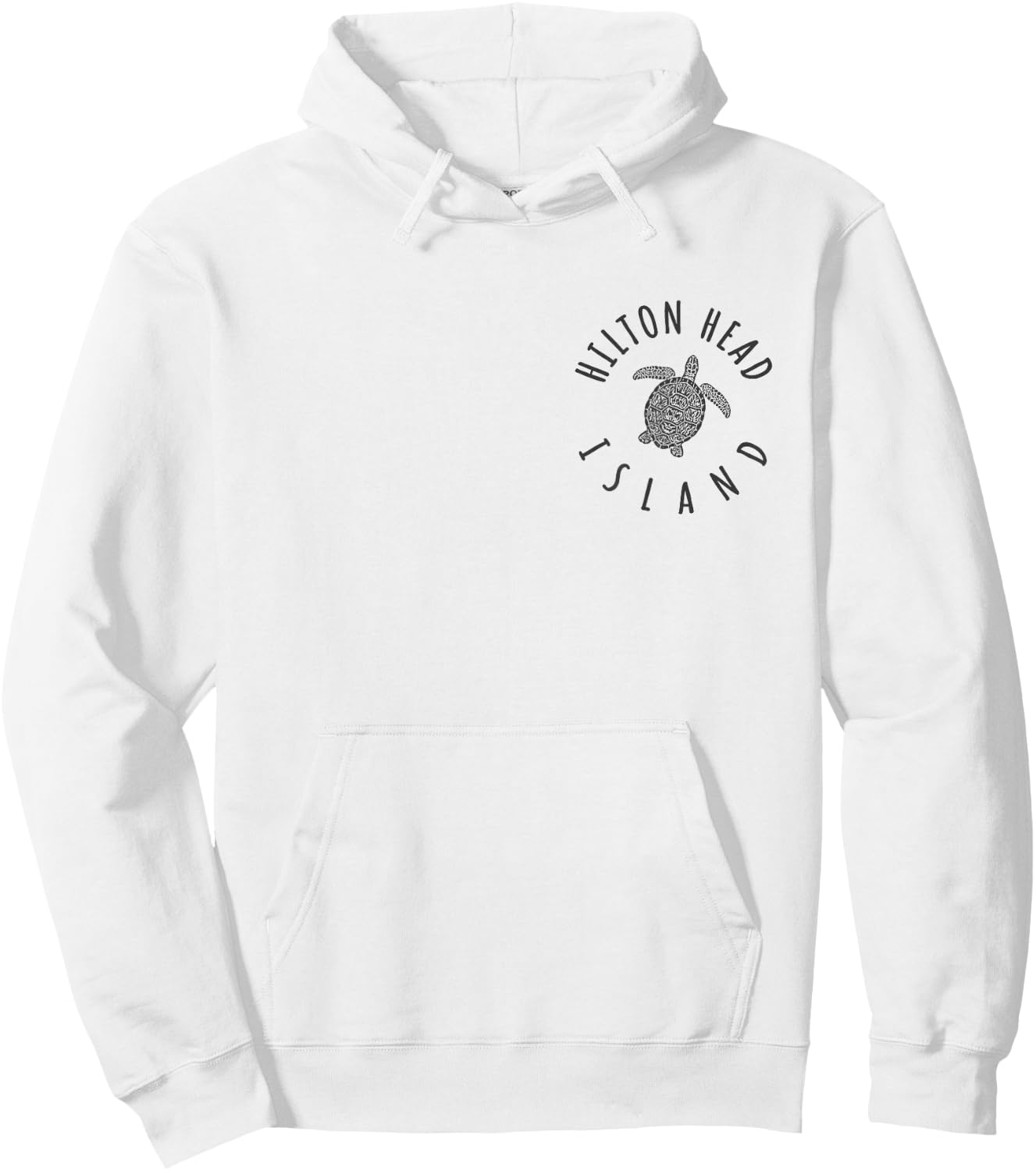 JCombs: Hilton Head Island, SC, Sea Turtle (2-Sided) Hoodie - Hoodie | White