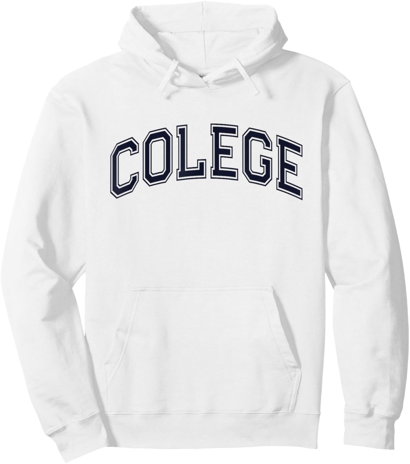 Funny College Misspelled COLEGE Spelling Error My University Hoodie - Hoodie | White