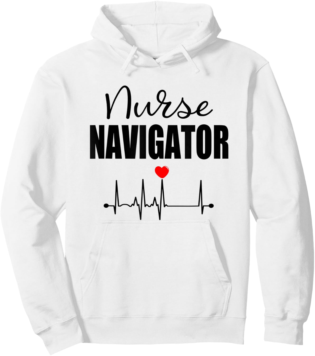 Nurse Navigator Gift Hoodie - Hoodie | White