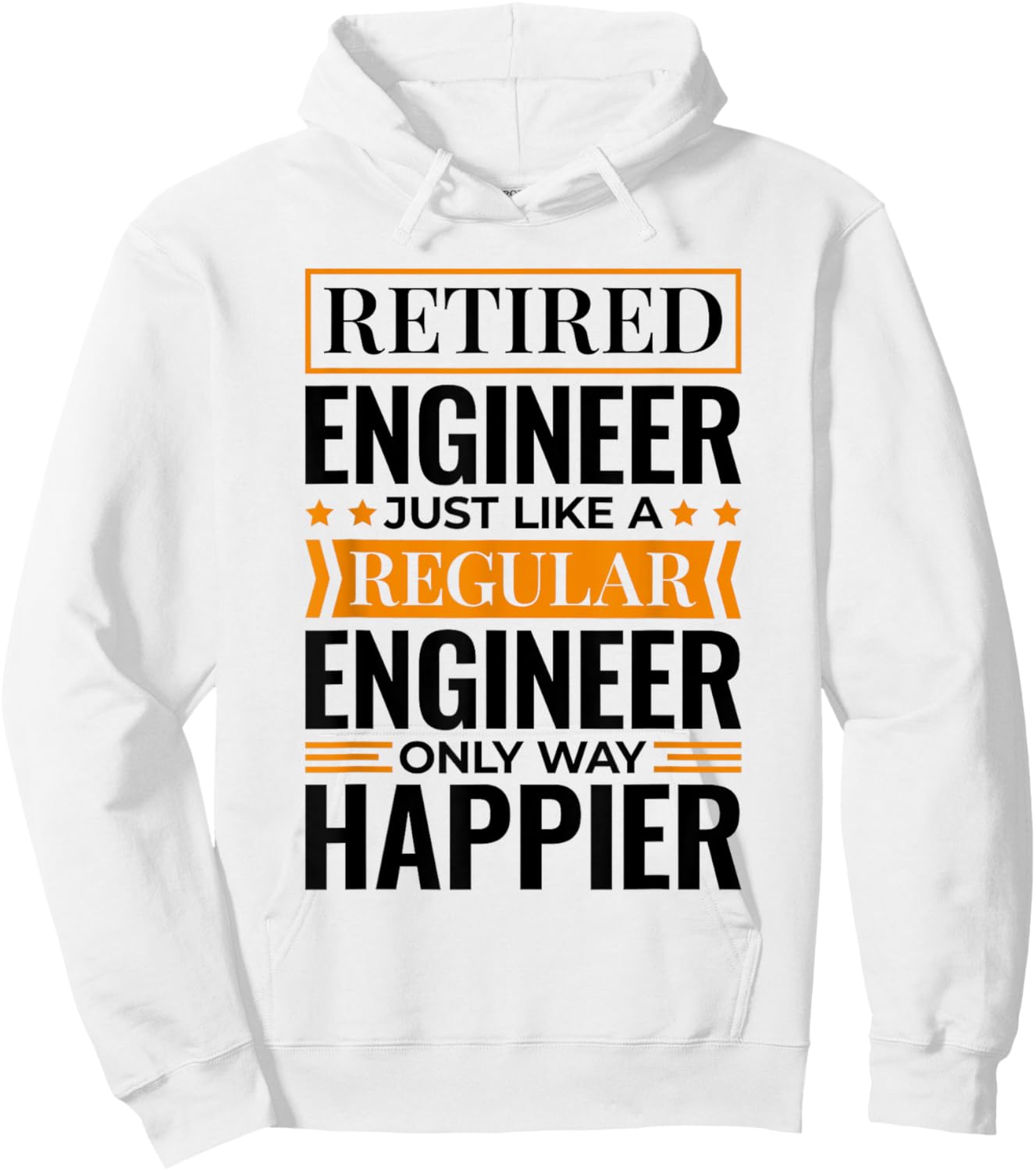 Retirement Men Women Engineering for Retired Engineers Hoodie - Hoodie | White
