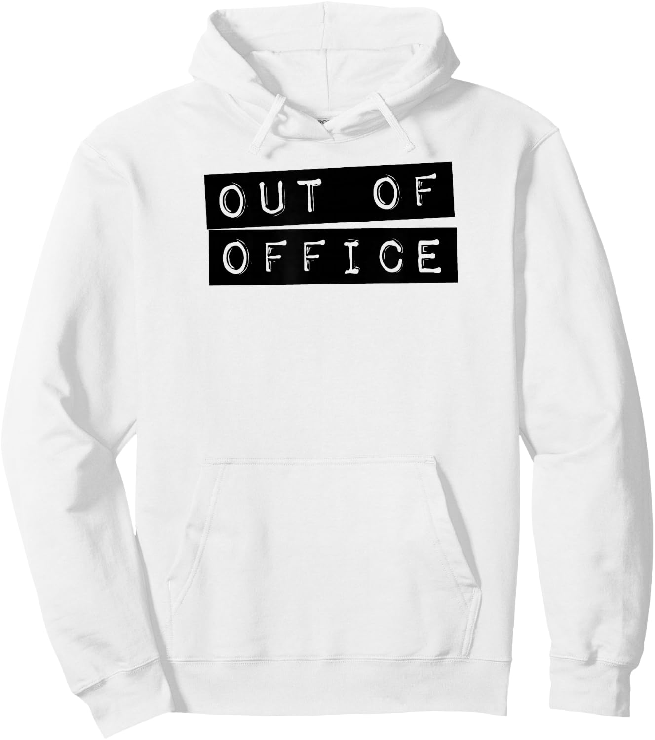 Out of Office Vacation Hoodie - Hoodie | White