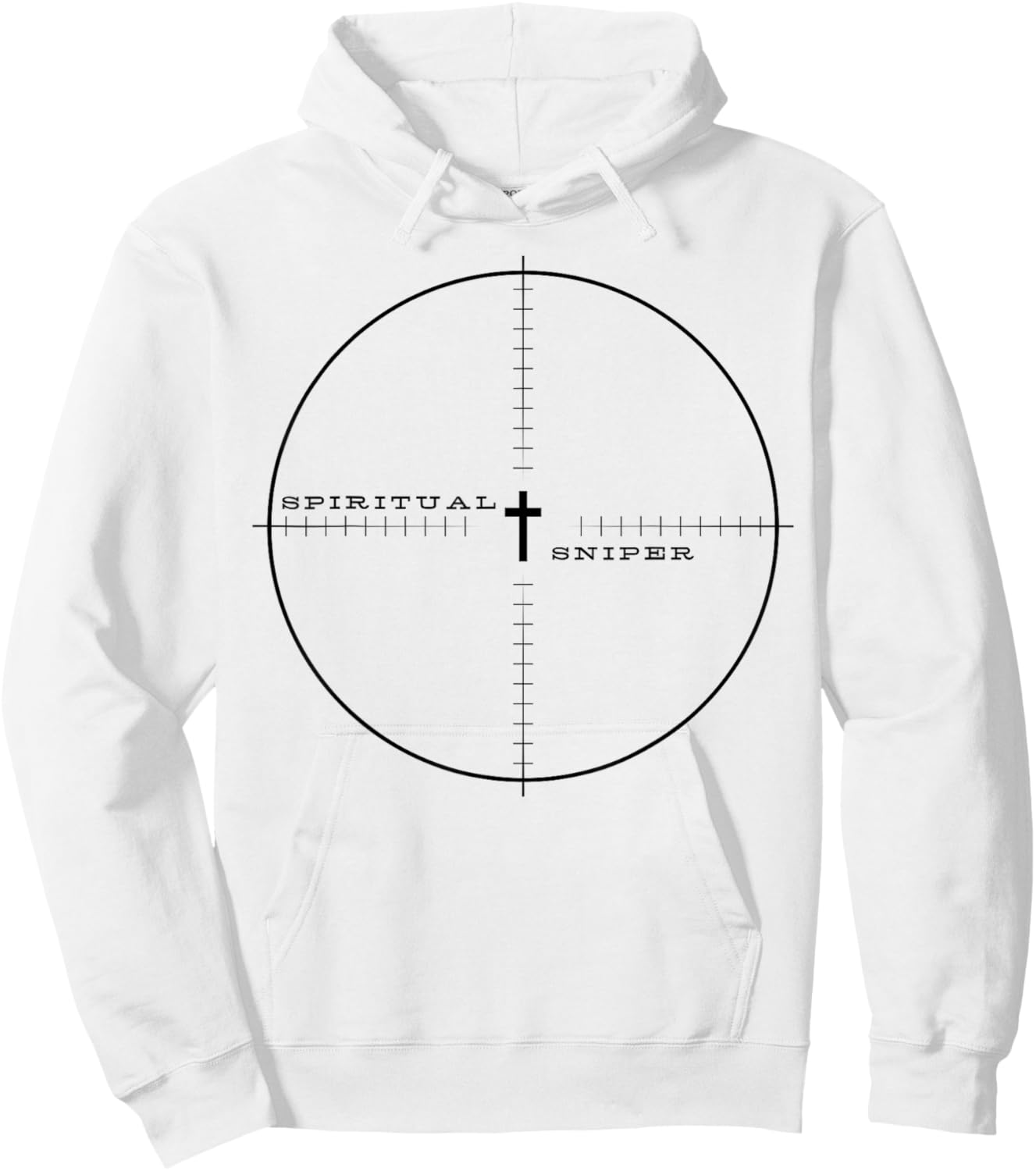 Spiritual Sniper Hoodie - Hoodie | White
