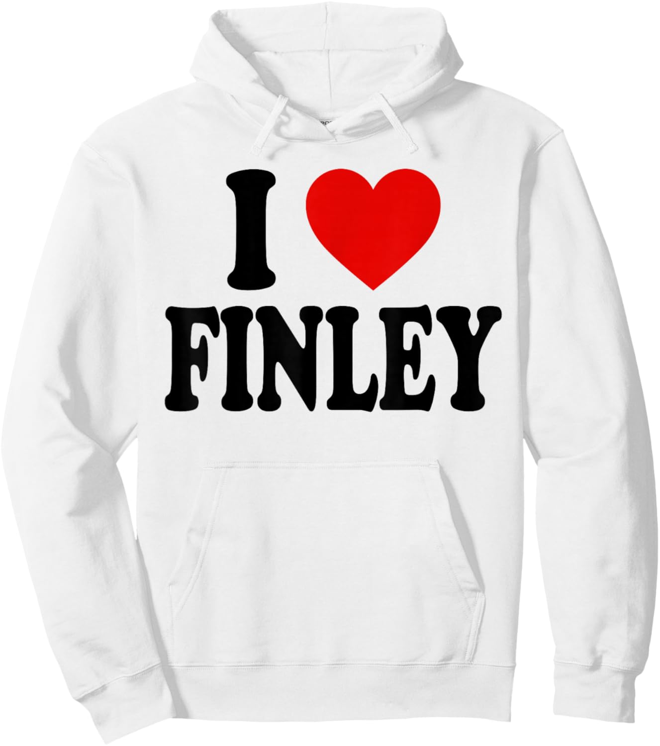 I Heart Love Finley Hoodie - Hoodie | White