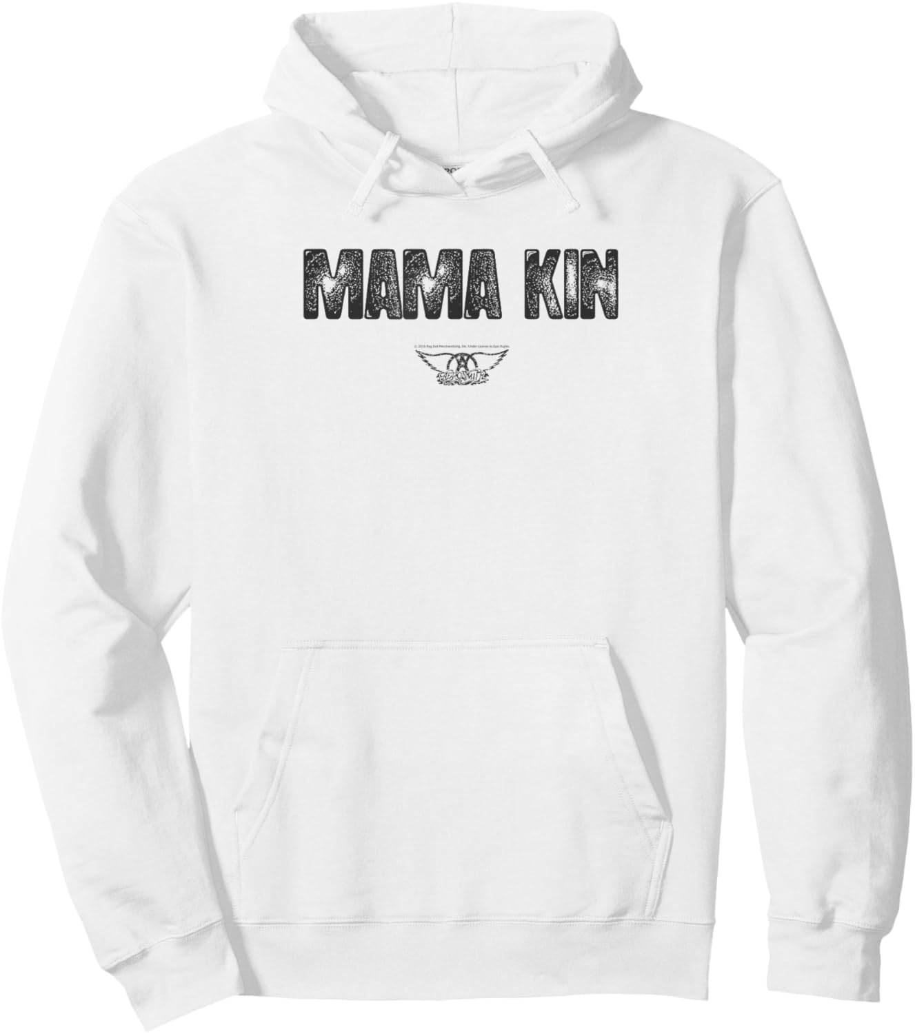 Aerosmith - Mama Kin Lyric Hoodie - Hoodie | White
