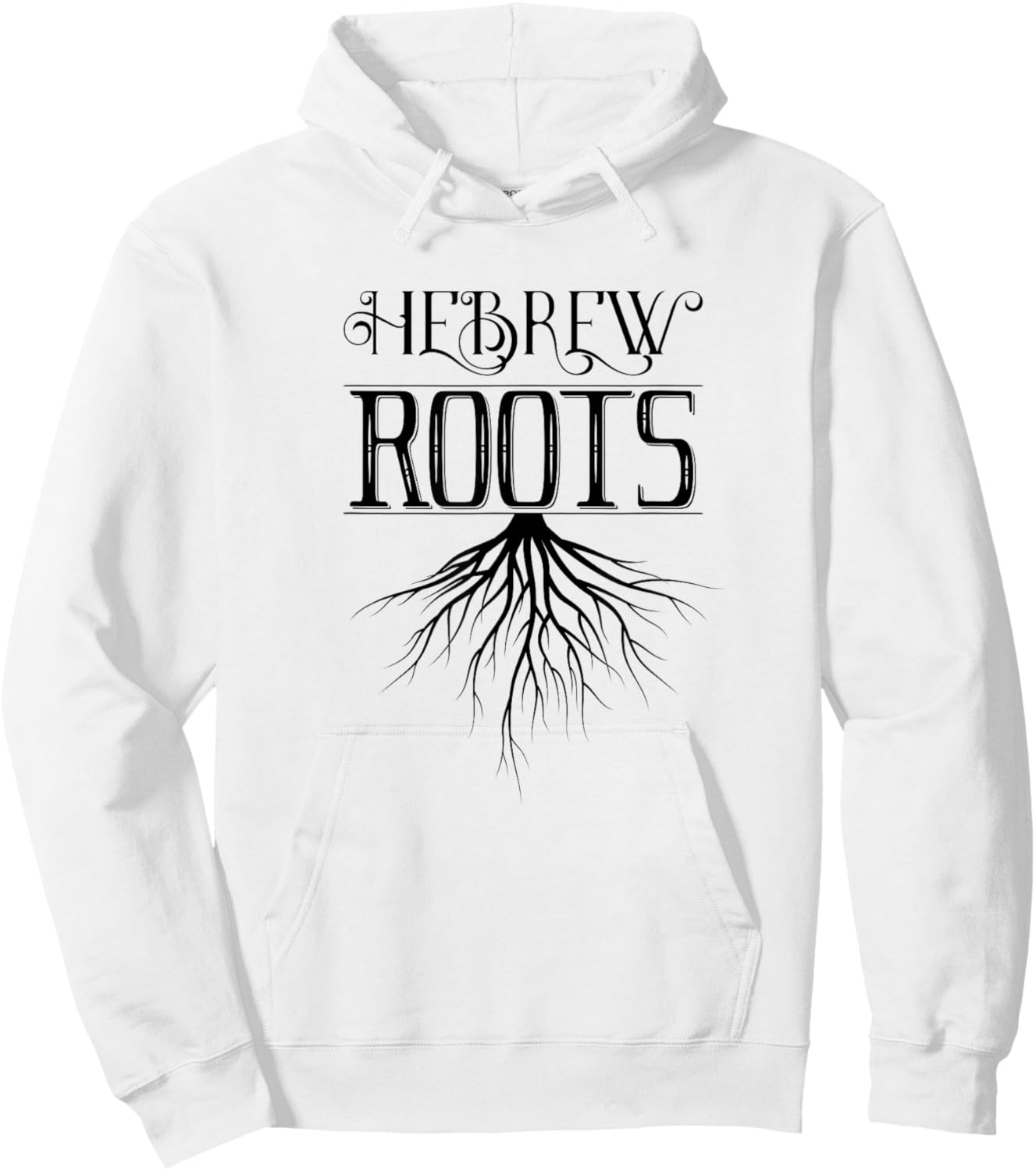 Christian Messianic Hebrew Roots Hoodie - Hoodie | White
