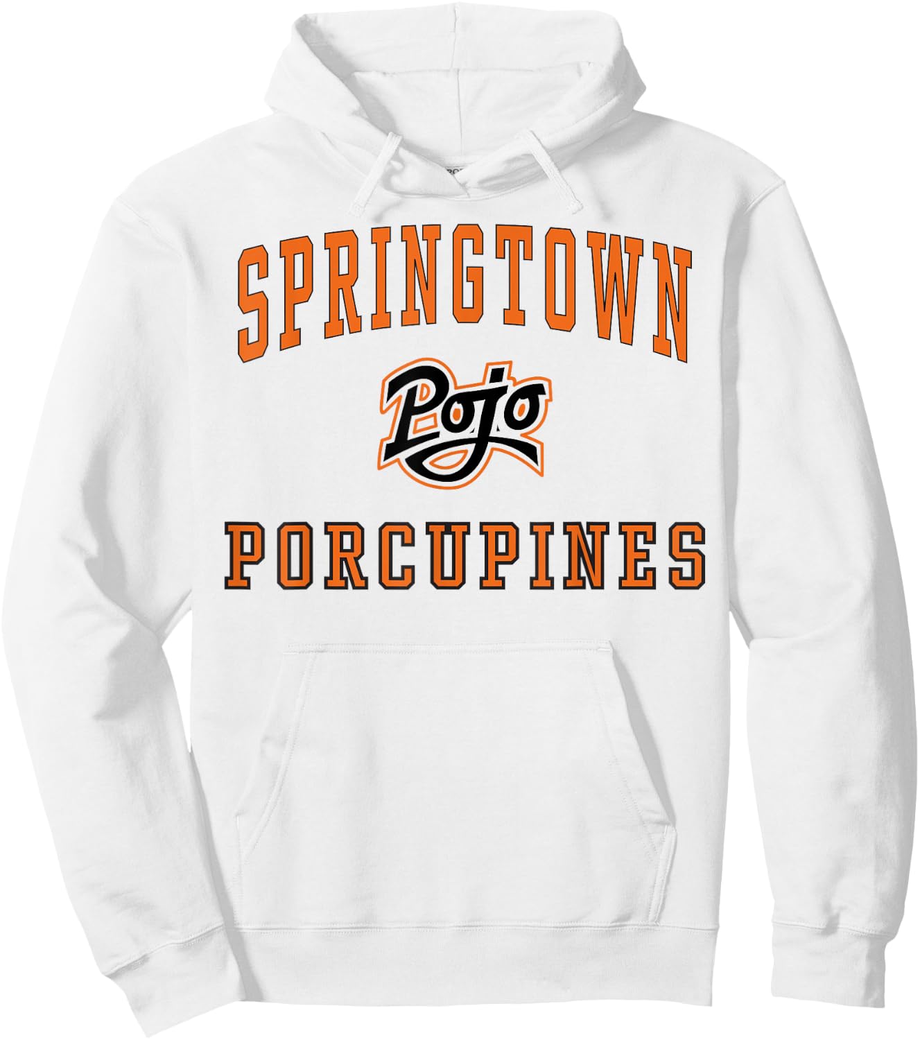 Springtown High School Porcupines C1 Hoodie - Hoodie | White