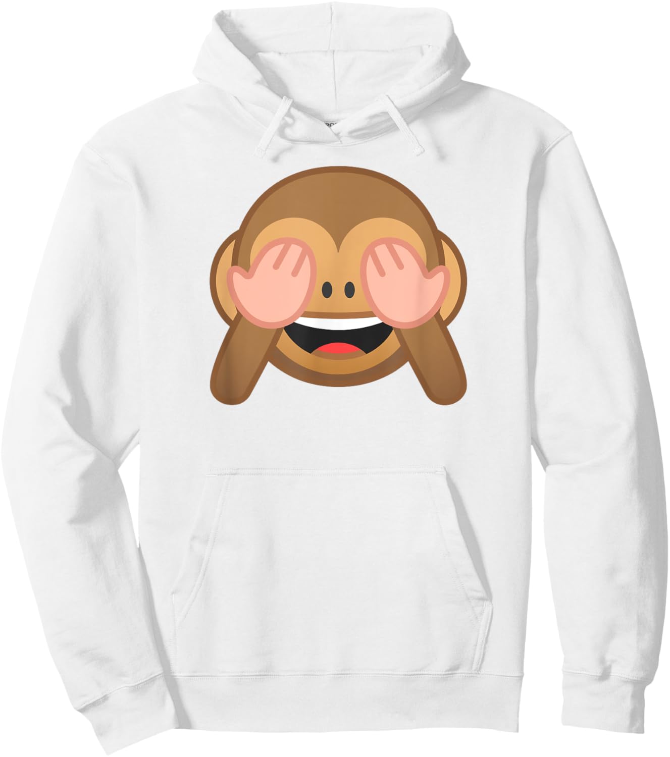 See No Evil Monkey See No Evil Hoodie - Hoodie | White