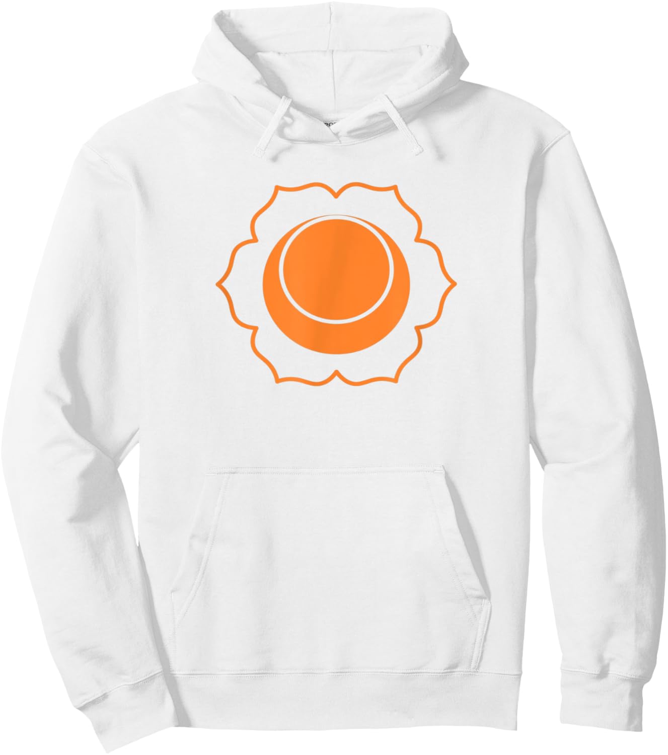 2nd Chakra, Svadhisthana, Center of Creativity & Fun Hoodie - Hoodie | White