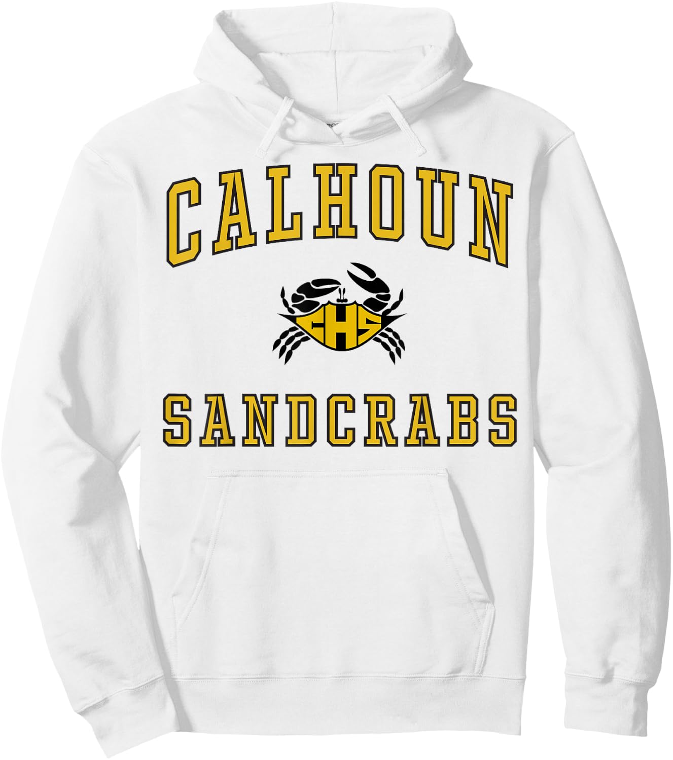 Calhoun High School Sandcrabs C1 Hoodie - Hoodie | White