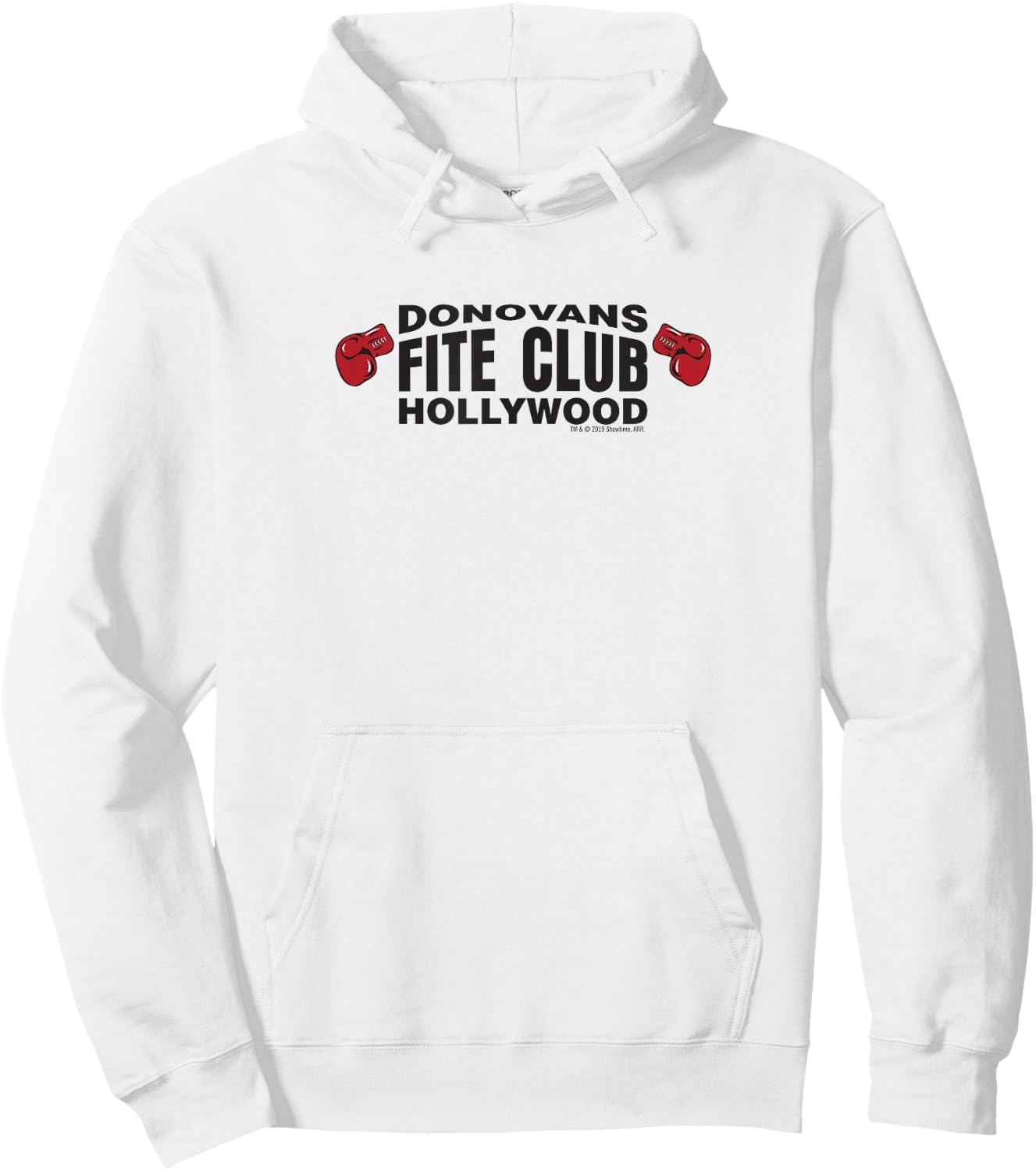 Ray Donovan Donovan's Fite Club Gloves Hoodie - Hoodie | White