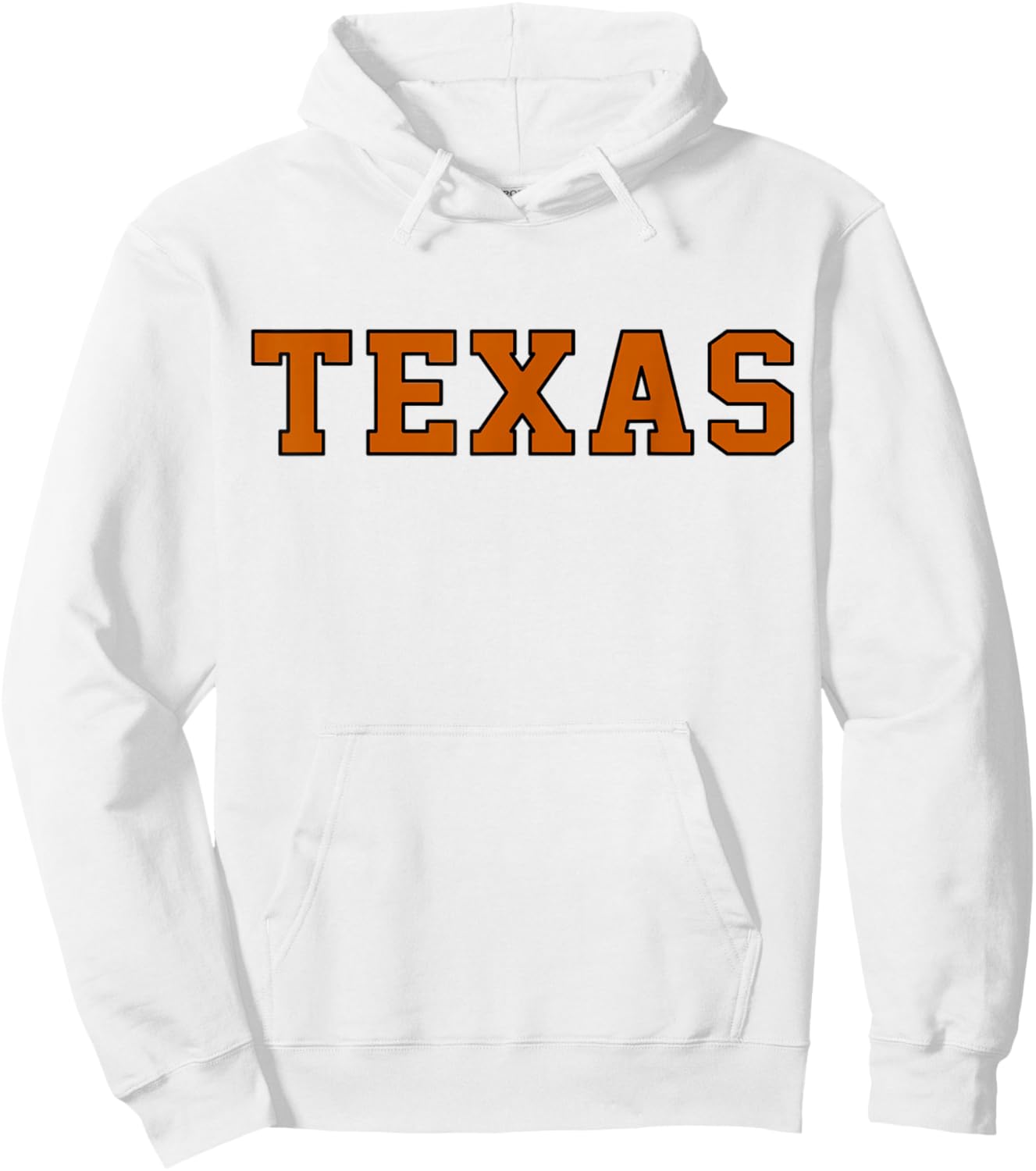 Vintage Texas Men Texas Women Retro Orange Gift Hoodie - Hoodie | White