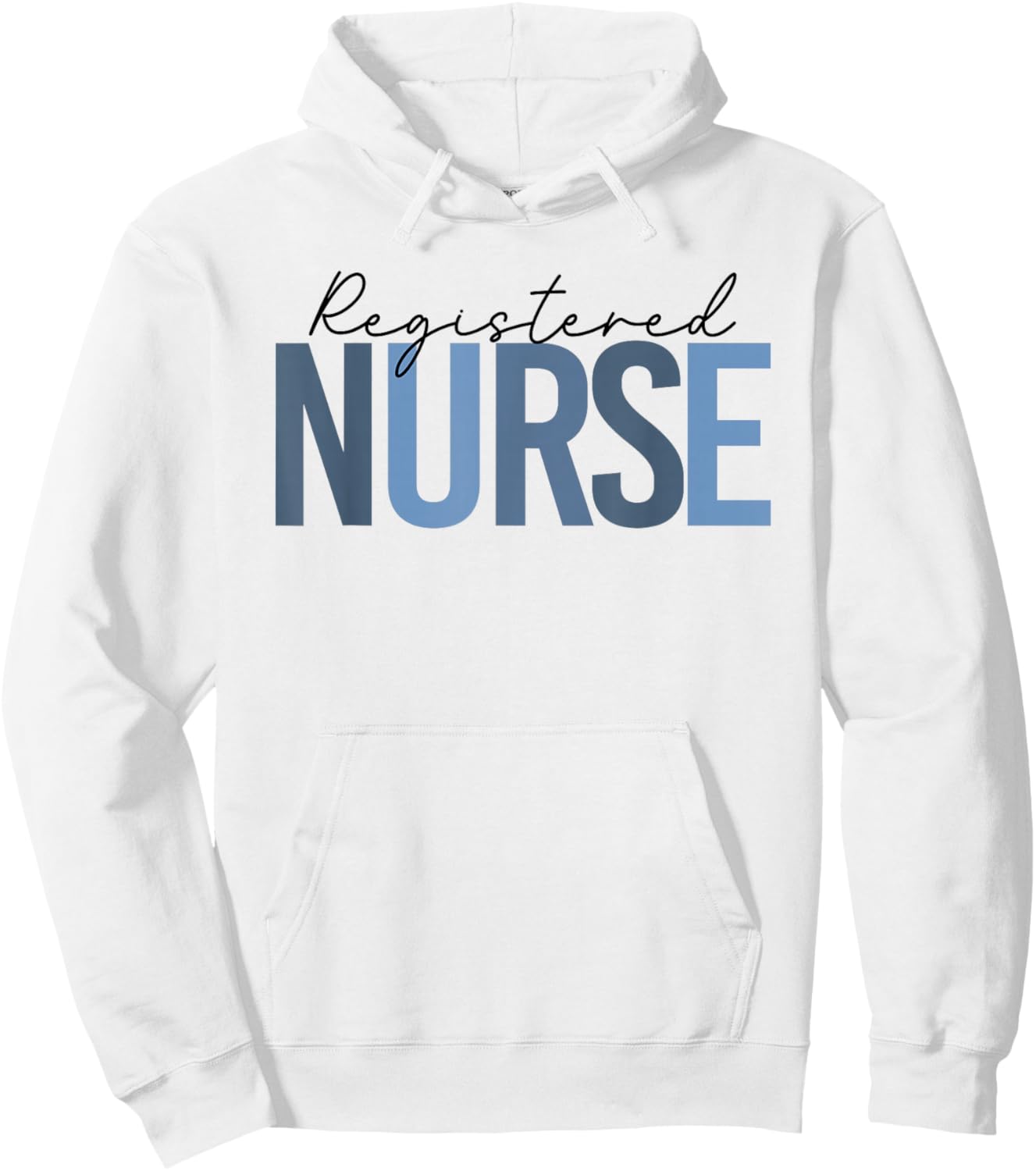Women Registered Nurse - RN Nursing Nurse Day & Nurse Week Hoodie - Hoodie | White