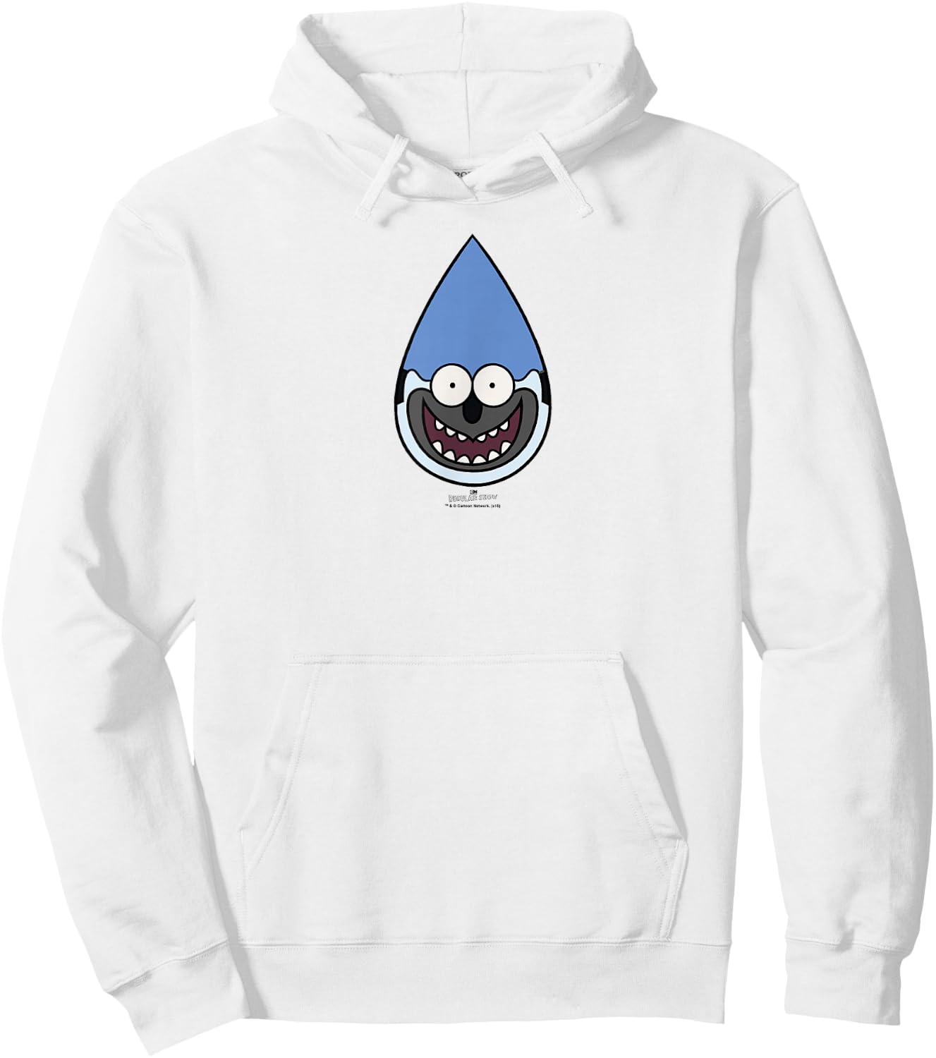 Regular Show Mordecai Hoodie - Hoodie | White