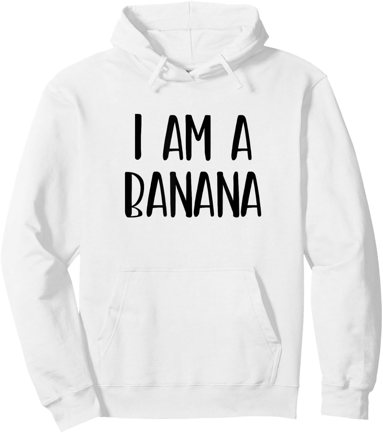I Am A Banana Halloween I'm Simple Costume Lazy Hoodie - Hoodie | White