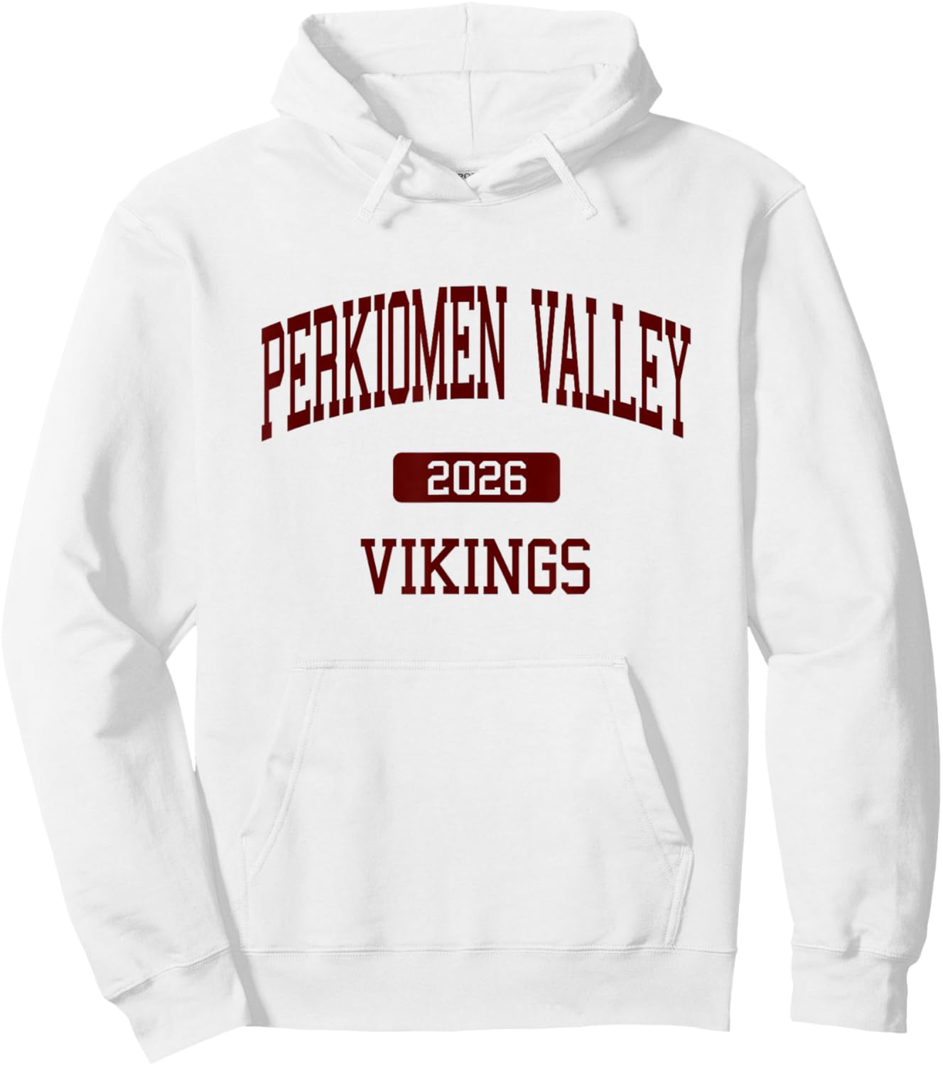Perkiomen Valley HS Class of 2026 Collegeville PA Hoodie - Hoodie | White