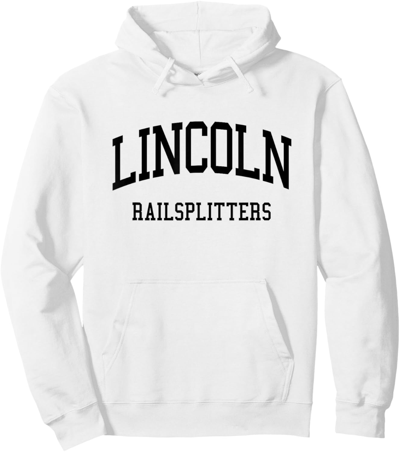 Lincoln High School HS Philadelphia PA Retro Hoodie - Hoodie | White