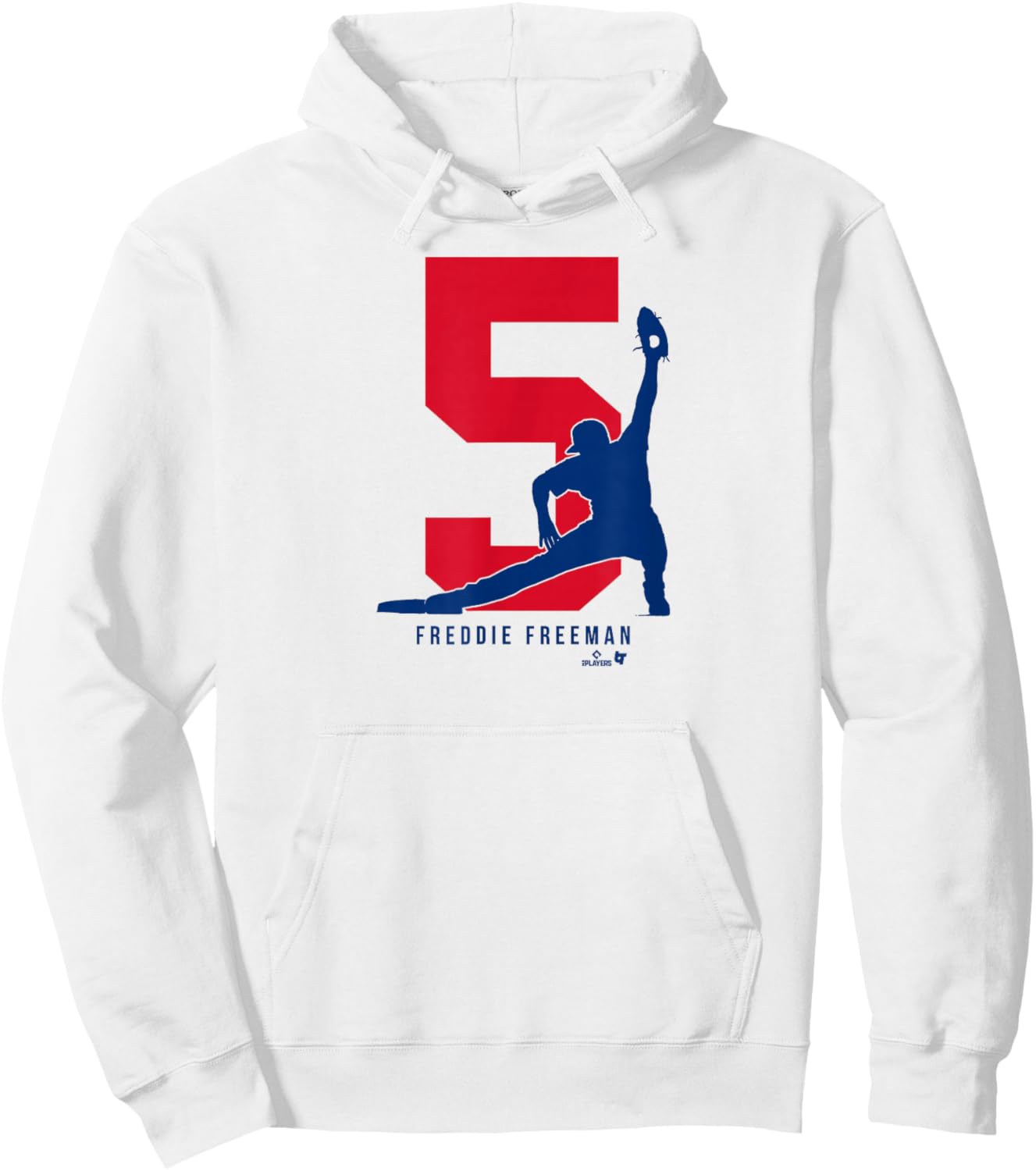 Freddie Freeman 5: Los Angeles - Los Angeles Baseball Hoodie - Hoodie | White