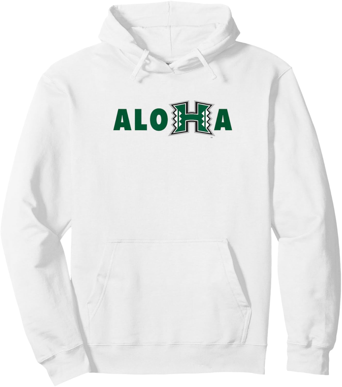 University of Hawaii Rainbow Warriors Aloha Hoodie - Hoodie | White