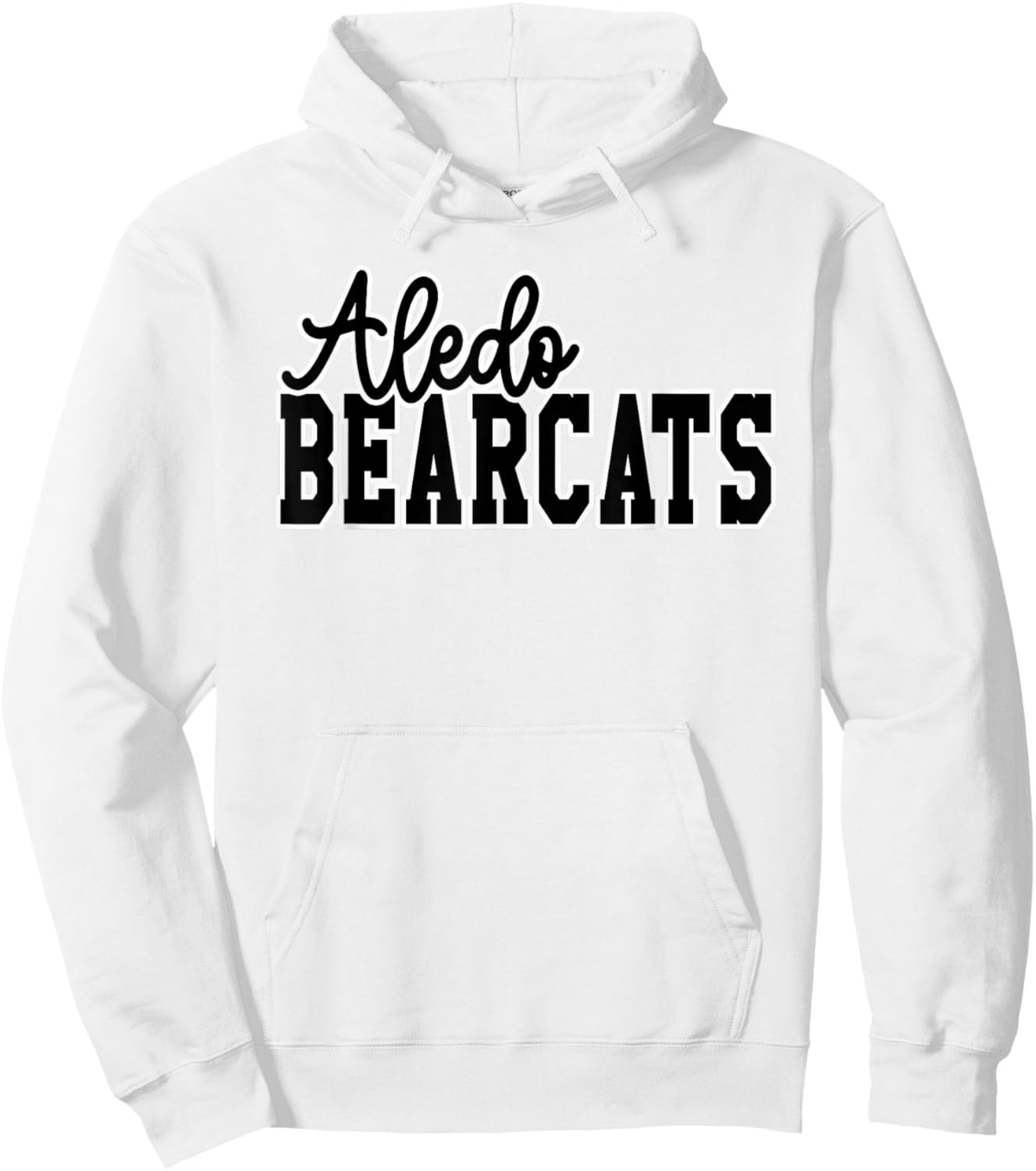 Aledo High School Bearcats Hoodie - Hoodie | White