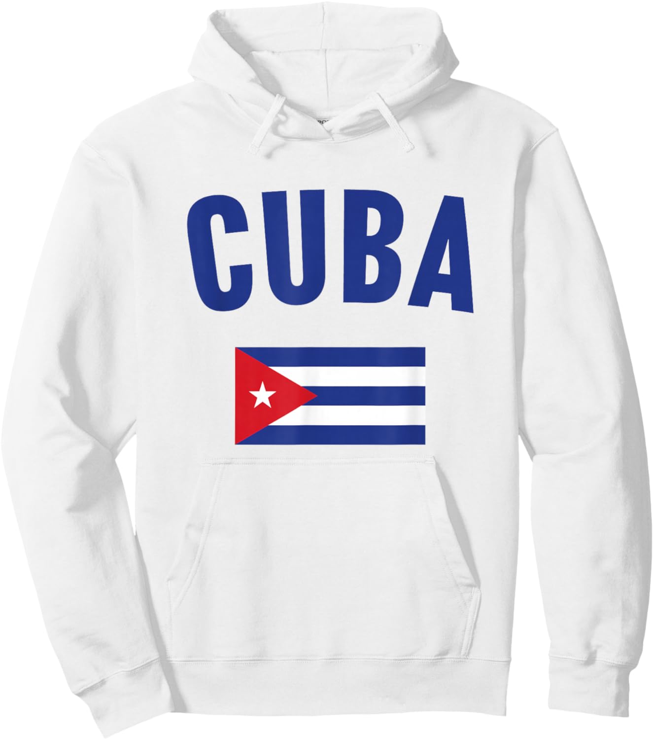 Cuba Flag Hoodie - Hoodie | White