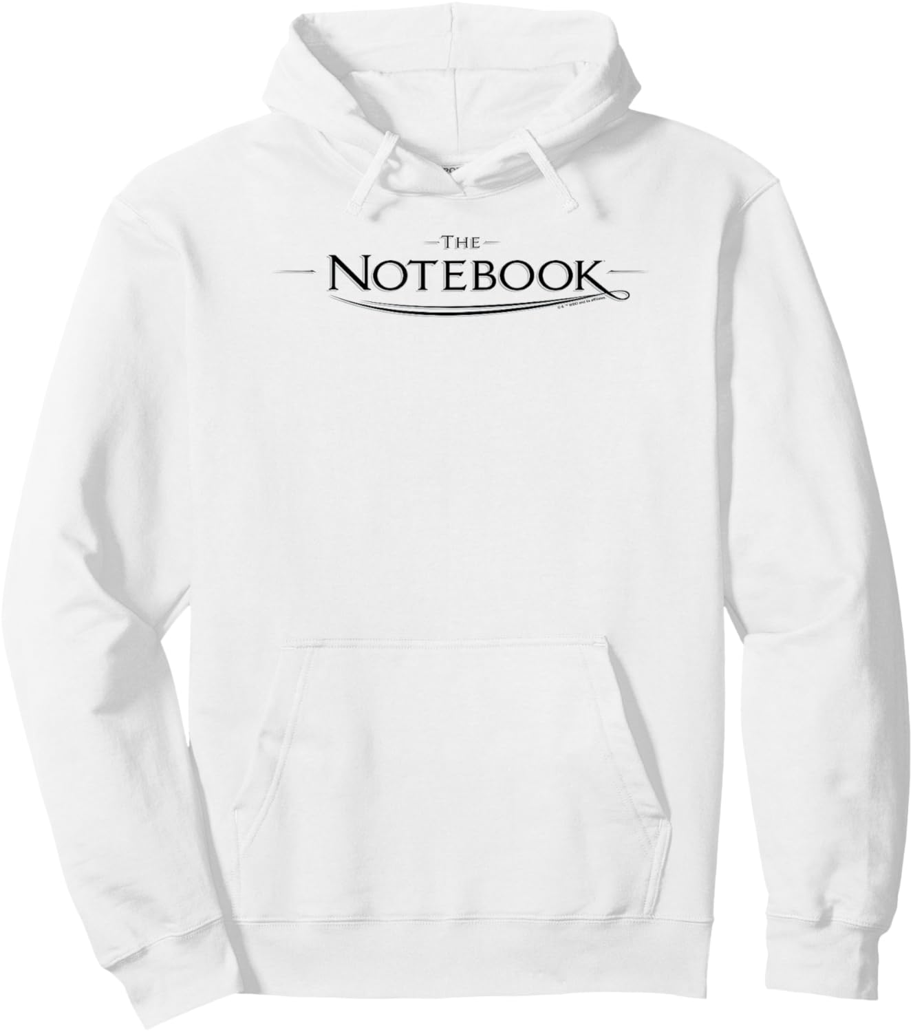 WB100 The Notebook Simple Romantic Movie Logo Hoodie - Hoodie | White