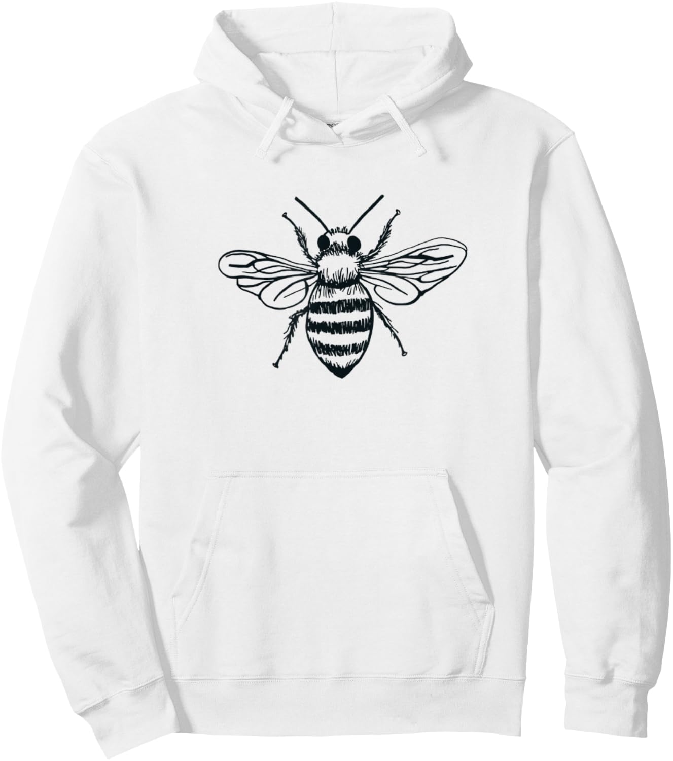 Cute Bee Women Girl Boy Graphic Animal Beekeeper Hoodie - Hoodie | White