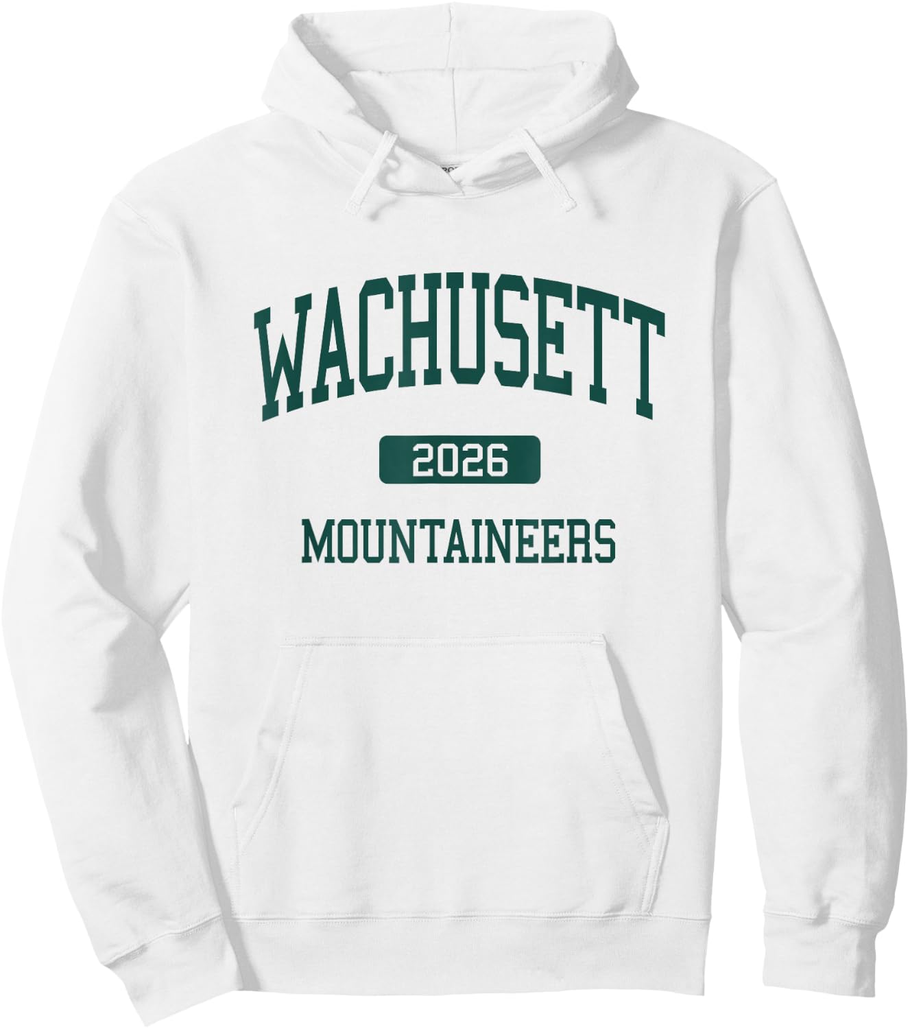 Wachusett Regional High School Class of 2026 Holden MA Hoodie - Hoodie | White