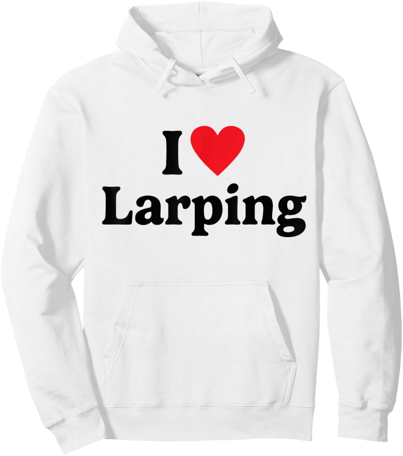 I love Larping Hoodie - Hoodie | White