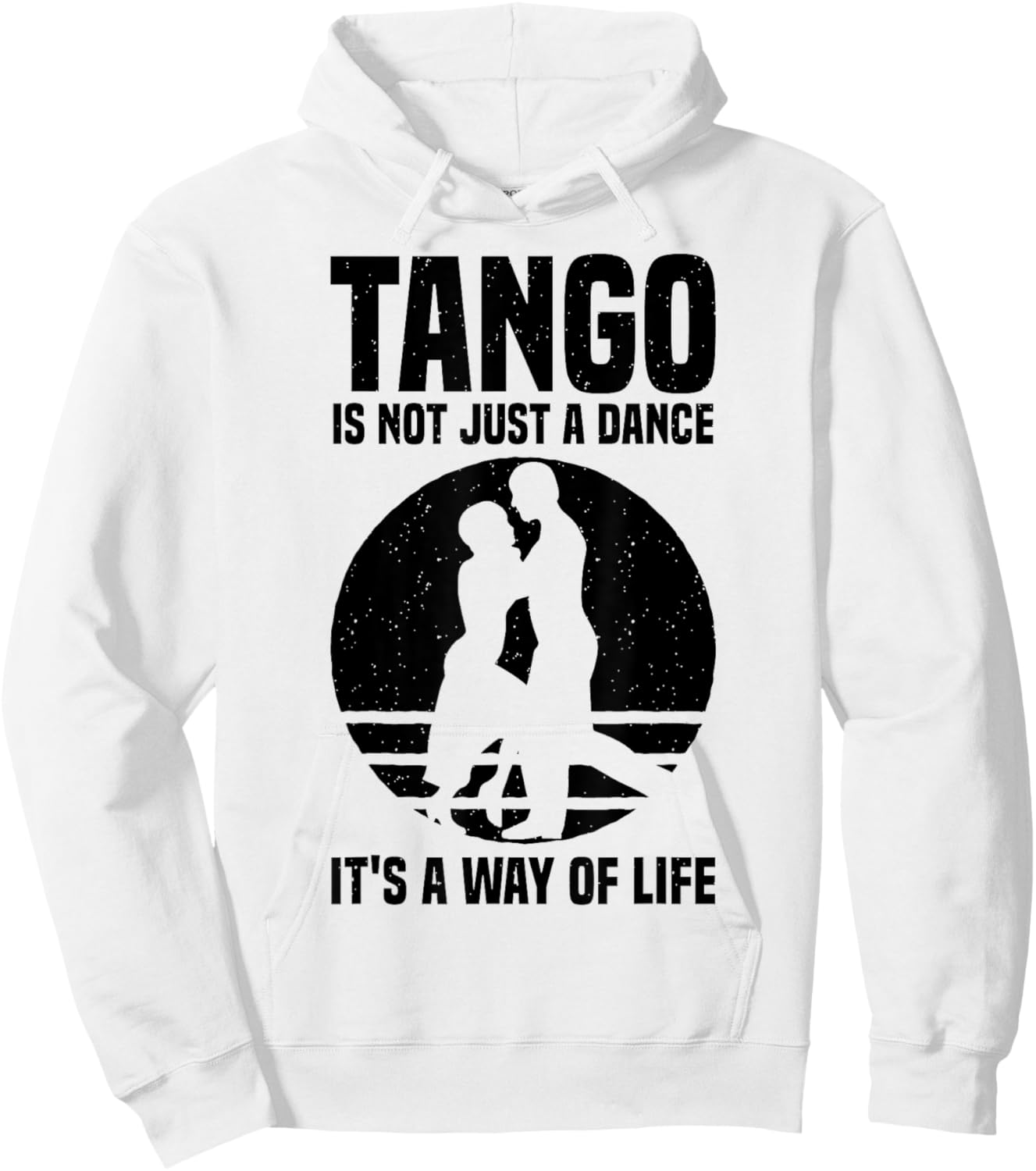 Tango Dance Argentine Dancer Skills Dress Hoodie - Hoodie | White