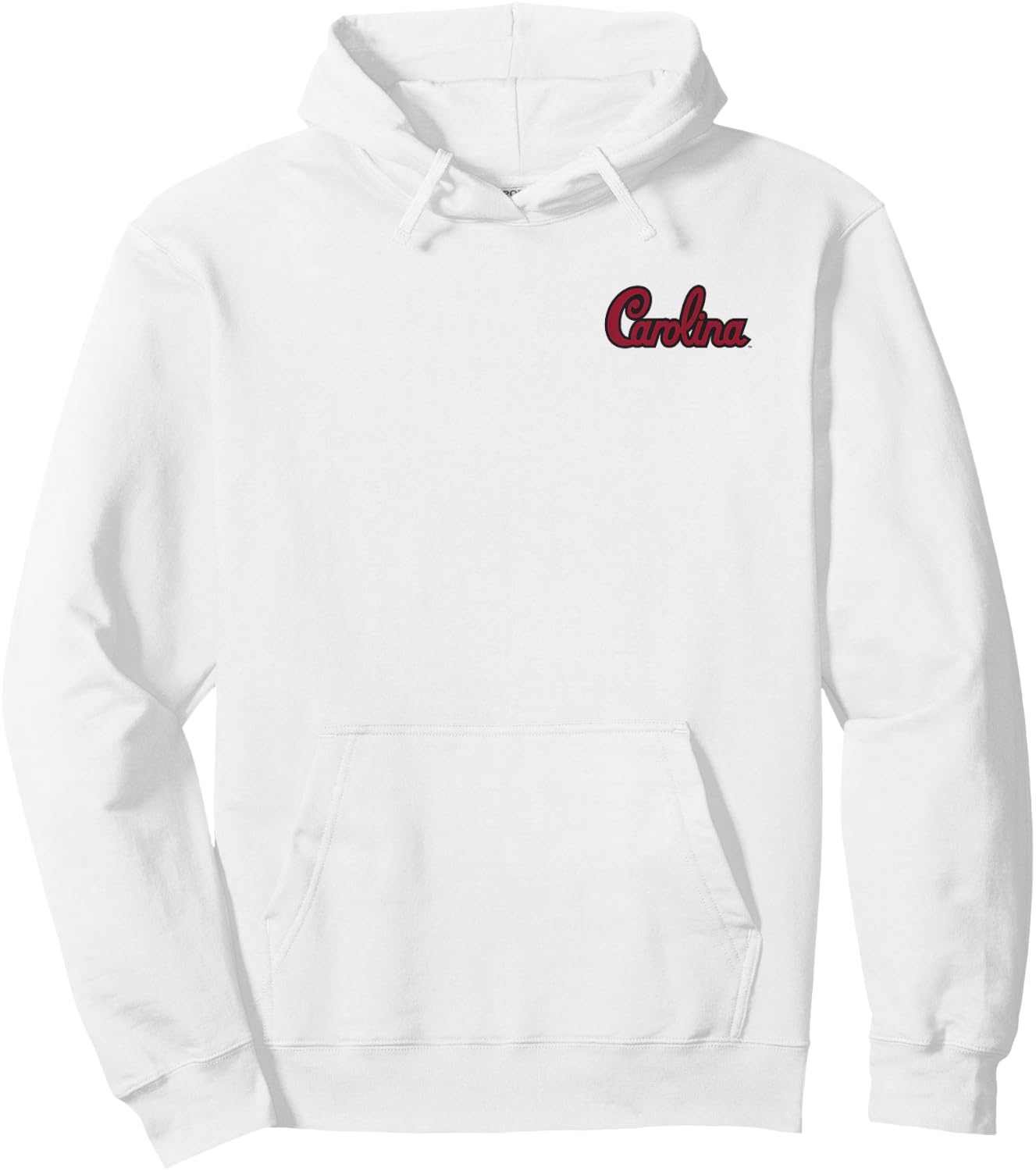 South Carolina Gamecocks Front/Back Football Helmet Gray Hoodie - Hoodie | White