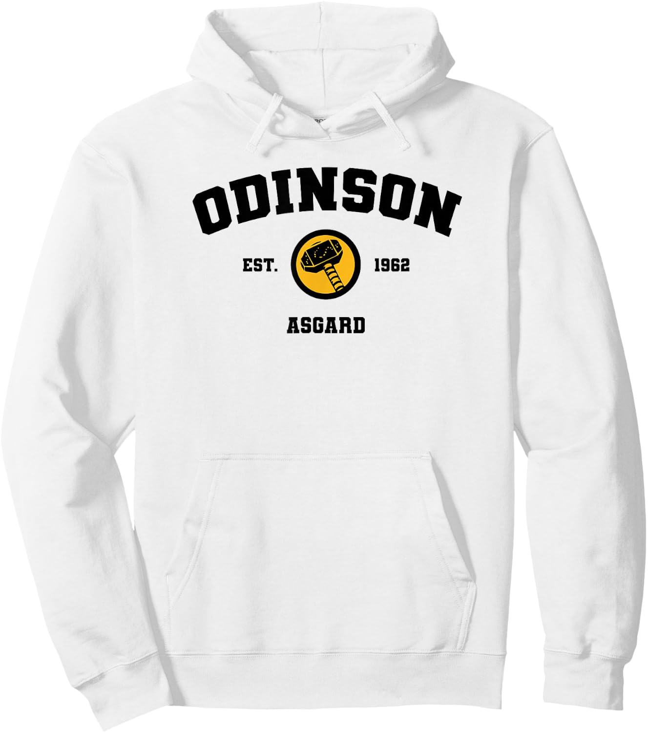 Marvel Thor Odinson Collegiate Hoodie - Hoodie | White