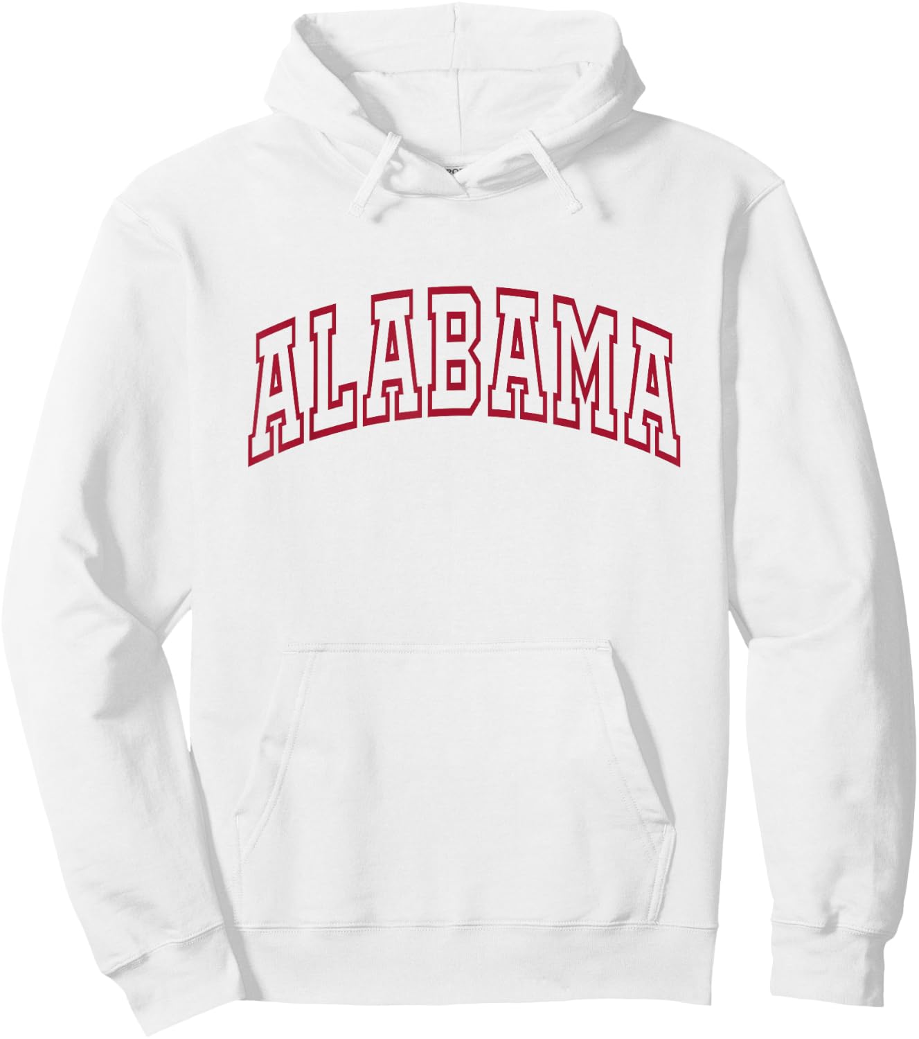 ALABAMA - Throwback Design - Classic Hoodie - Hoodie | White