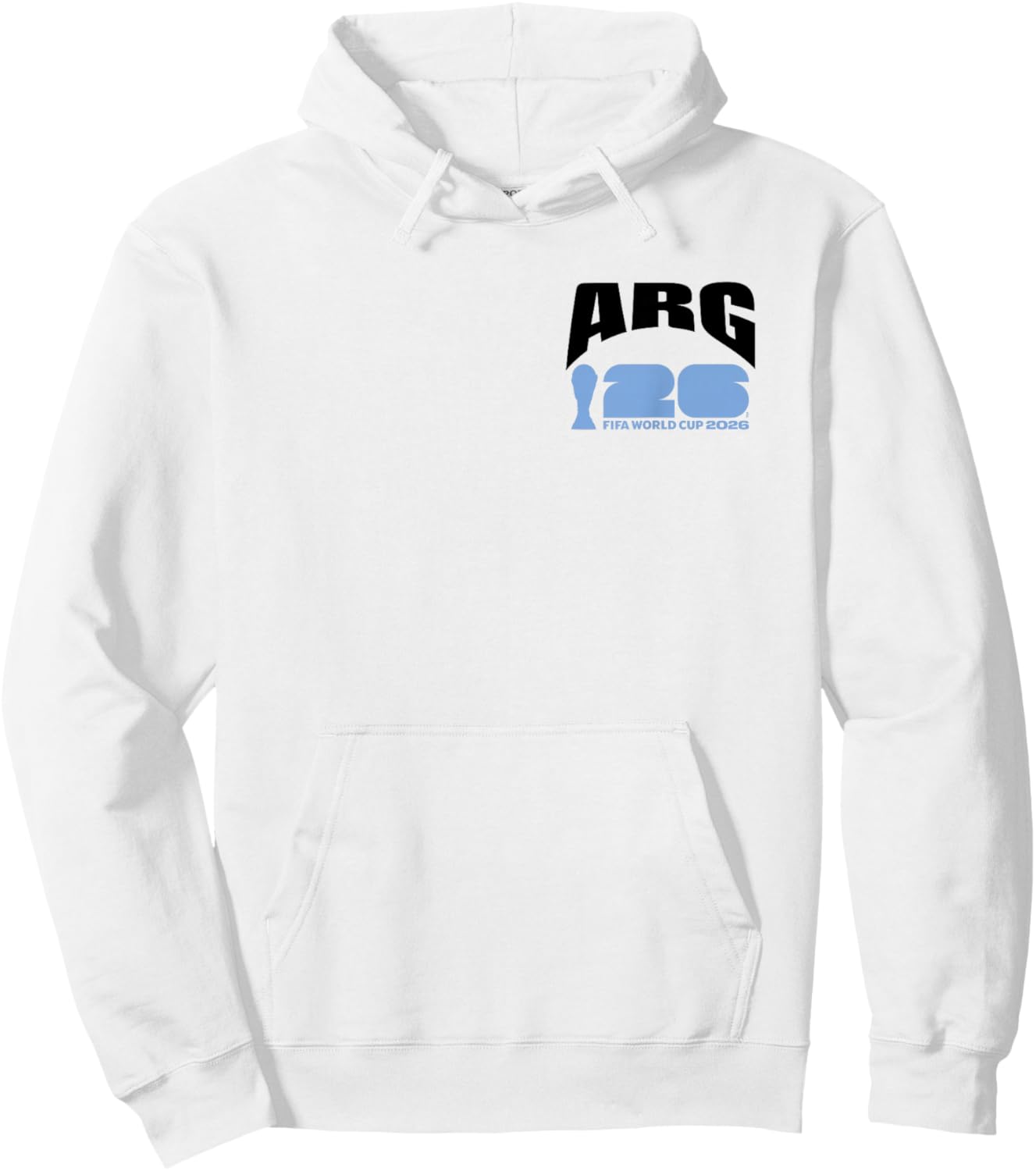 FIFA World CUP26 Argentina Ball in Goal Hoodie - Hoodie | White