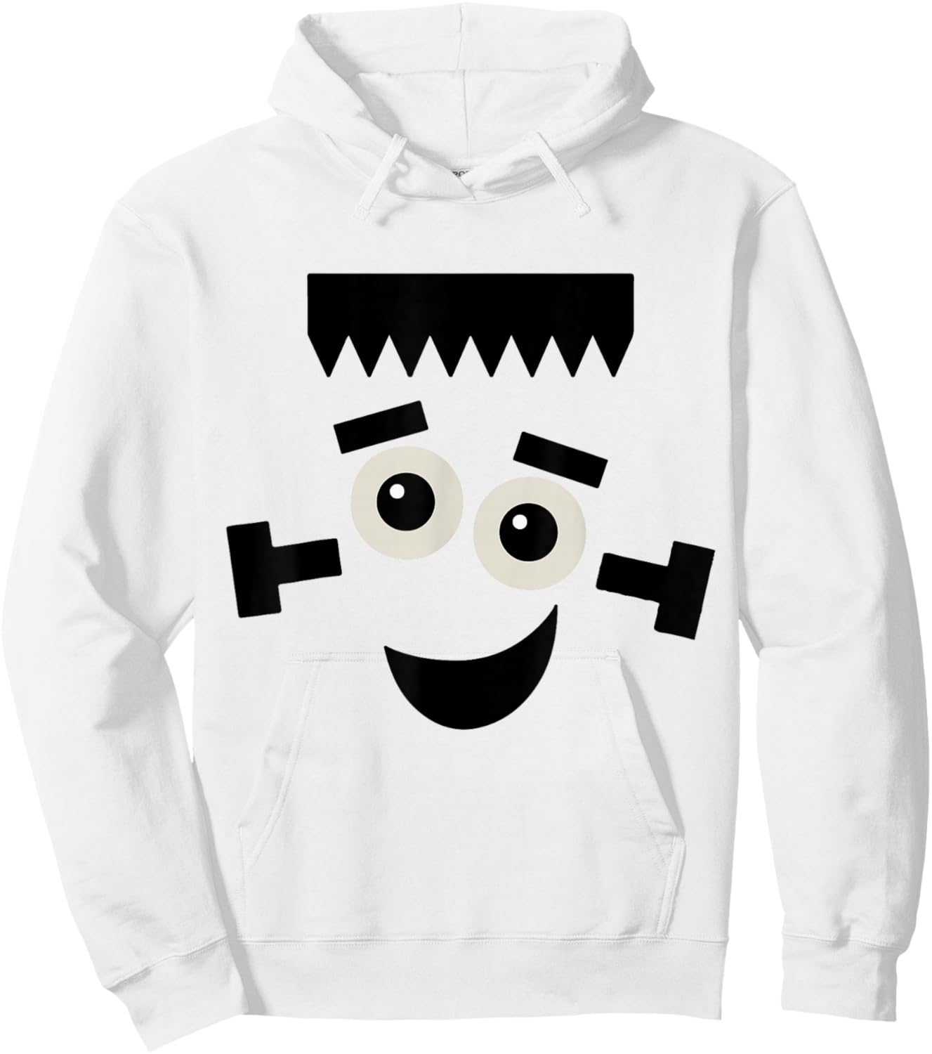 Frankenstein Goofy Monster Halloween Costume Hoodie - Hoodie | White