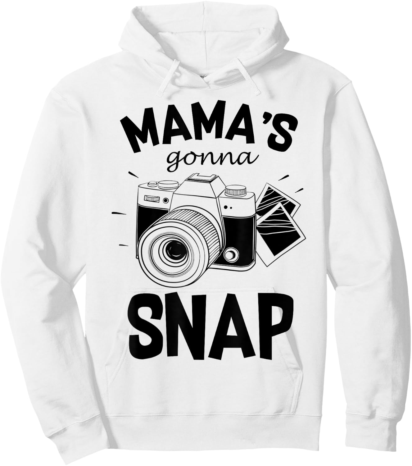 Mamas Gonna Snap Shirt Mom Photographer Camera Gift Women Hoodie - Hoodie | White