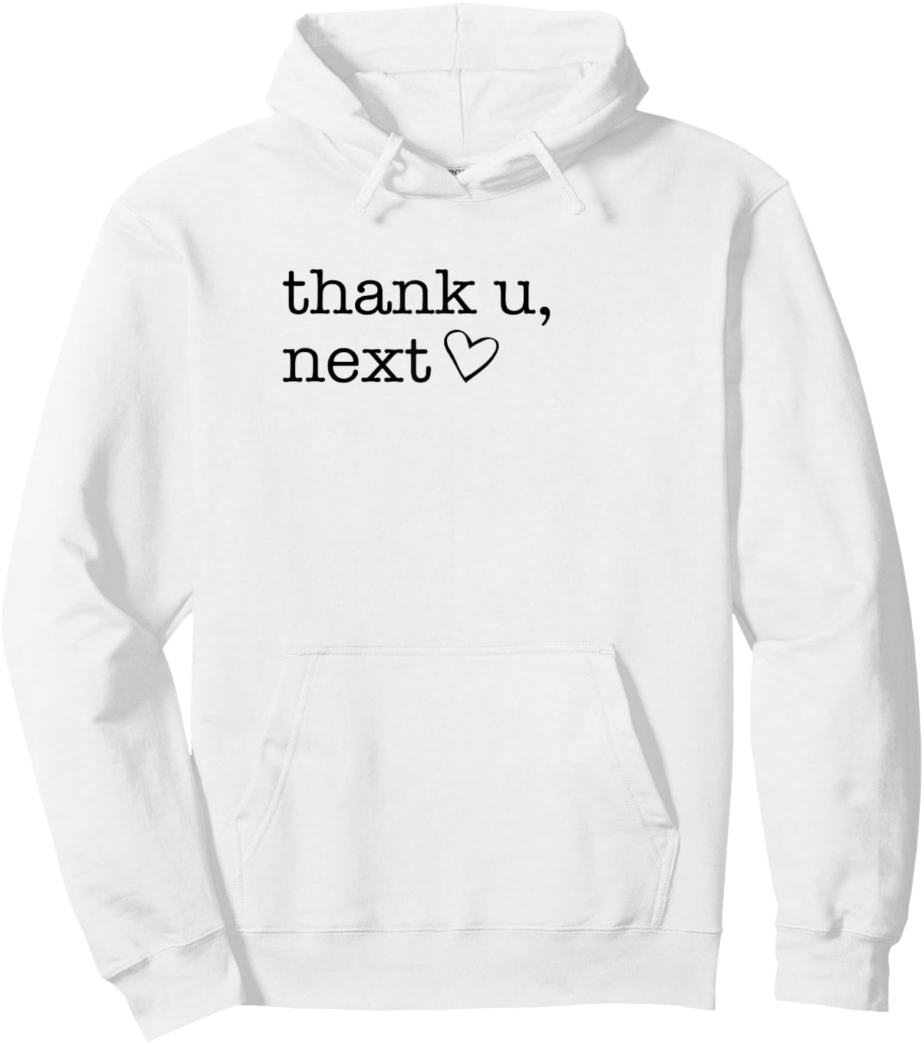 Thank u, Next , Funny Boyfriend , Thank You shirt Hoodie - Hoodie | White