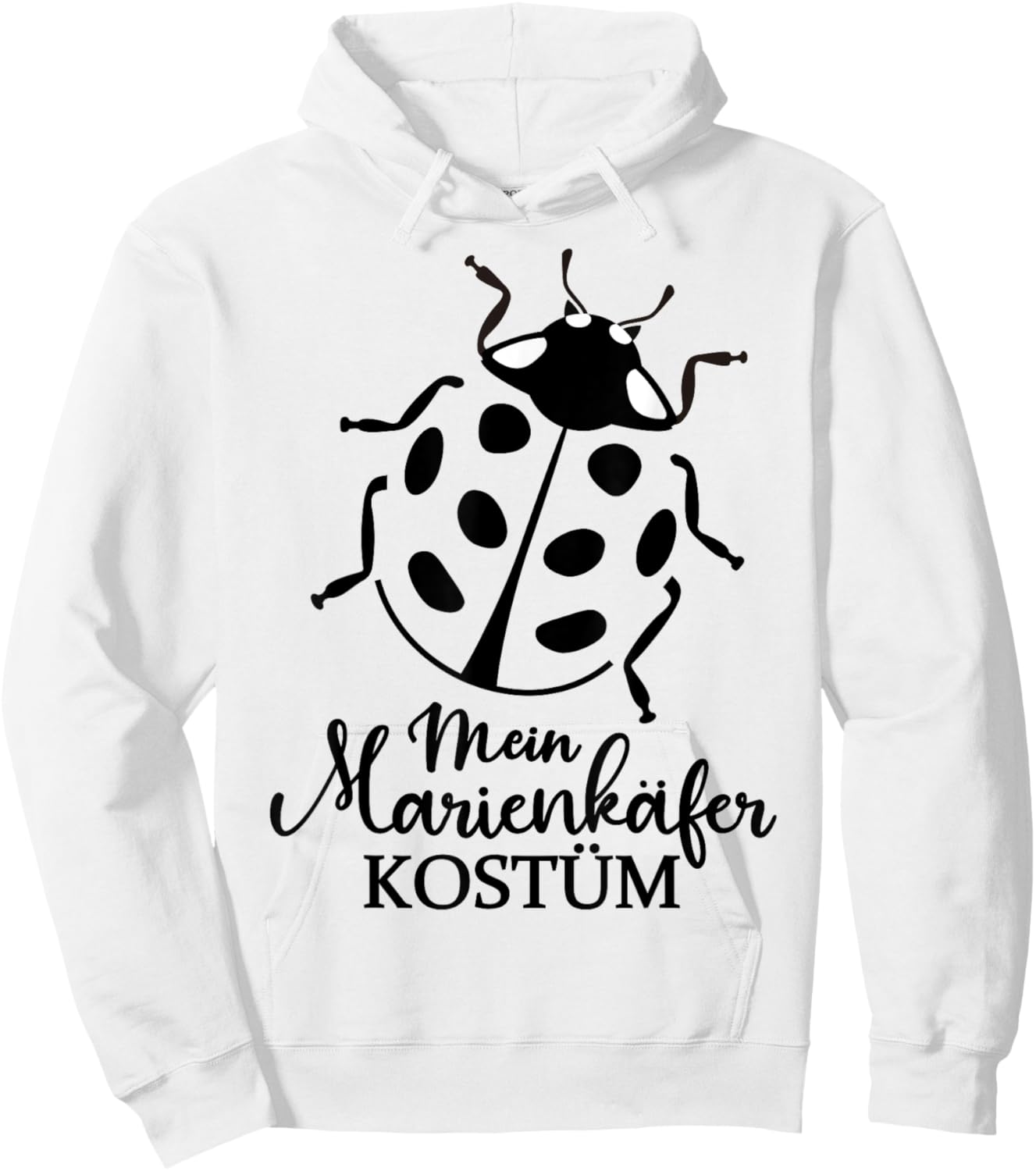 Mein Marienkäfer Kostüm Fasching Karneval Mädchen Tierkostüm Hoodie - Hoodie | White
