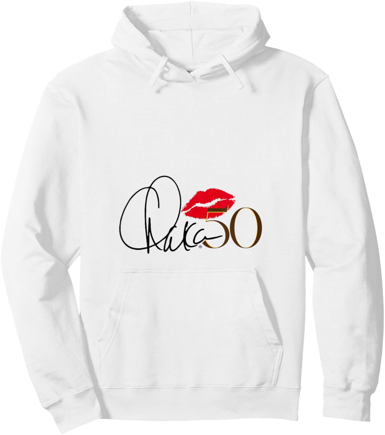 Chaka Khan - 50 Logo Hoodie - Hoodie | White