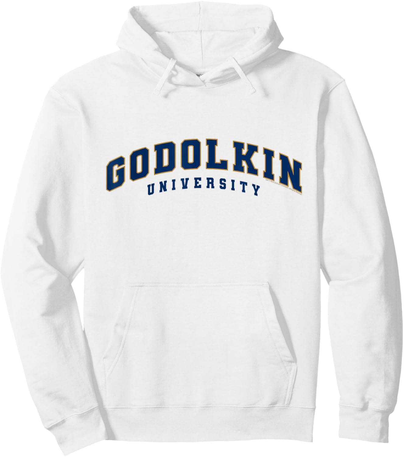 Gen V Godolkin University Logo from the world of The Boys Hoodie - Hoodie | White