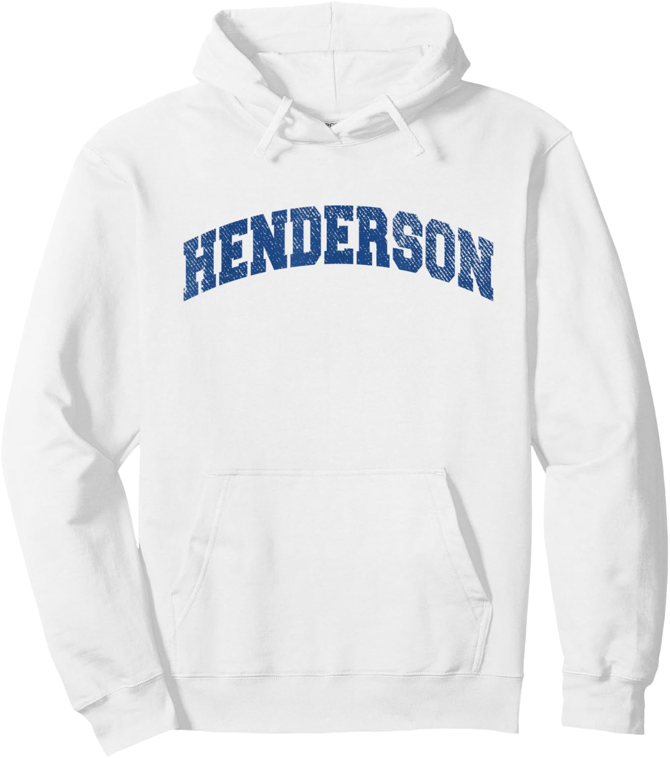 Henderson Sports Classic Varsity College Style Hoodie - Hoodie | White