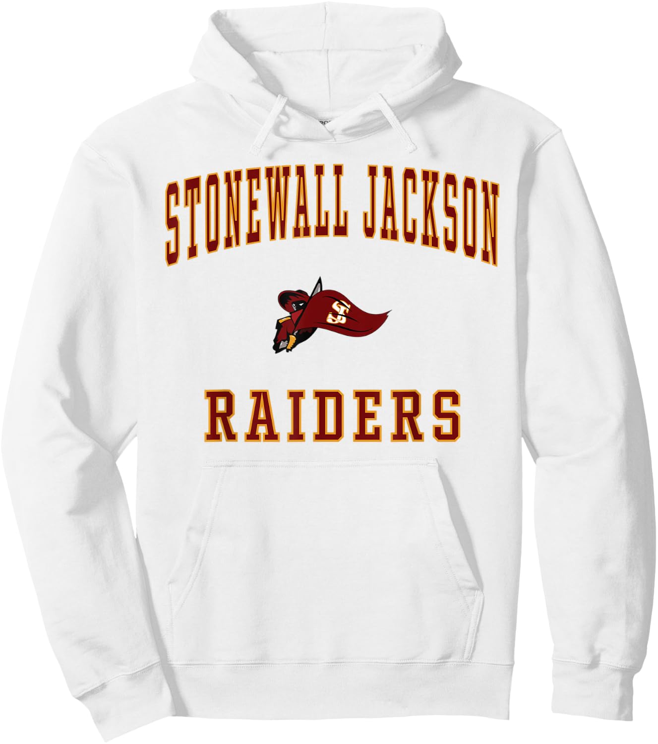 Stonewall Jackson High School Raiders Hoodie - Hoodie | White