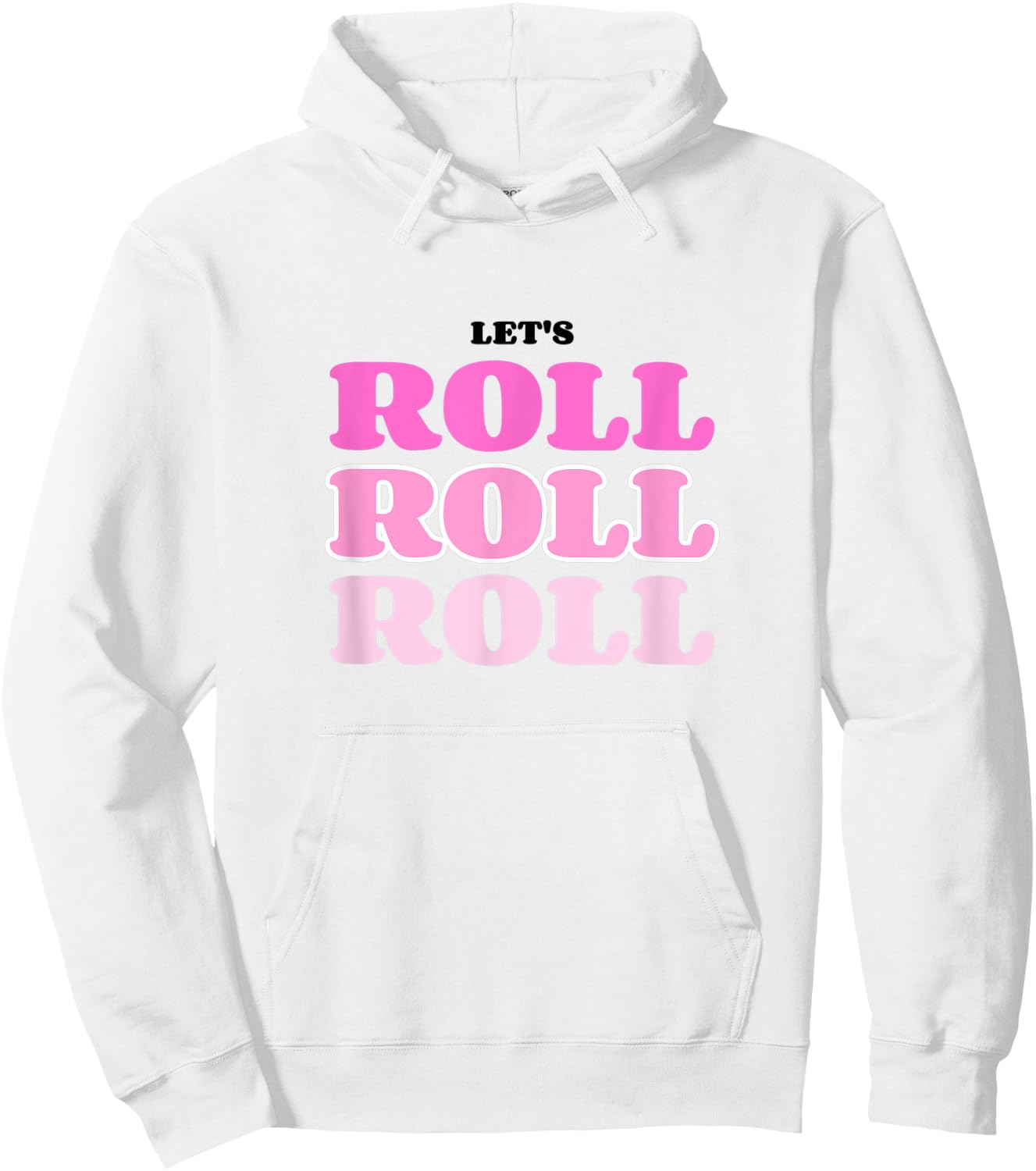 Let's Roll Molly EDM Festival Rave for Parties, Clubs Hoodie - Hoodie | White