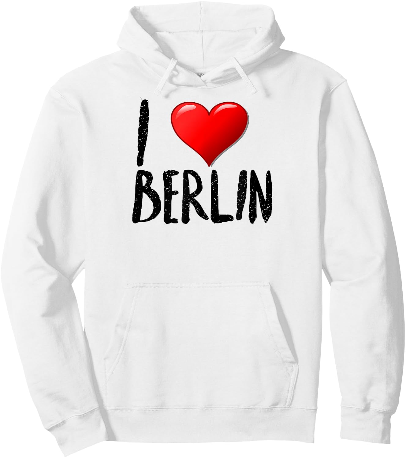 I Love Berlin - - Traveler - Souvenir Hoodie - Hoodie | White