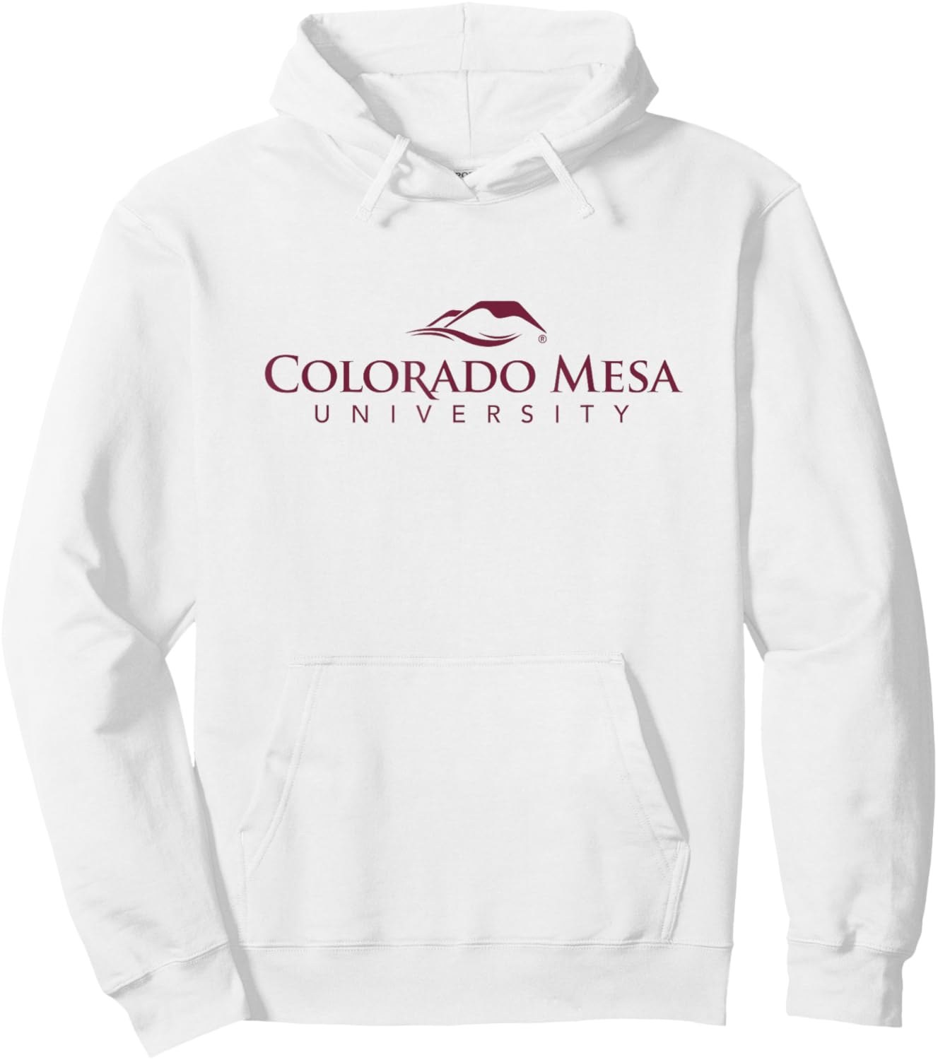 Colorado Mesa University Signature Logo Hoodie - Hoodie | White